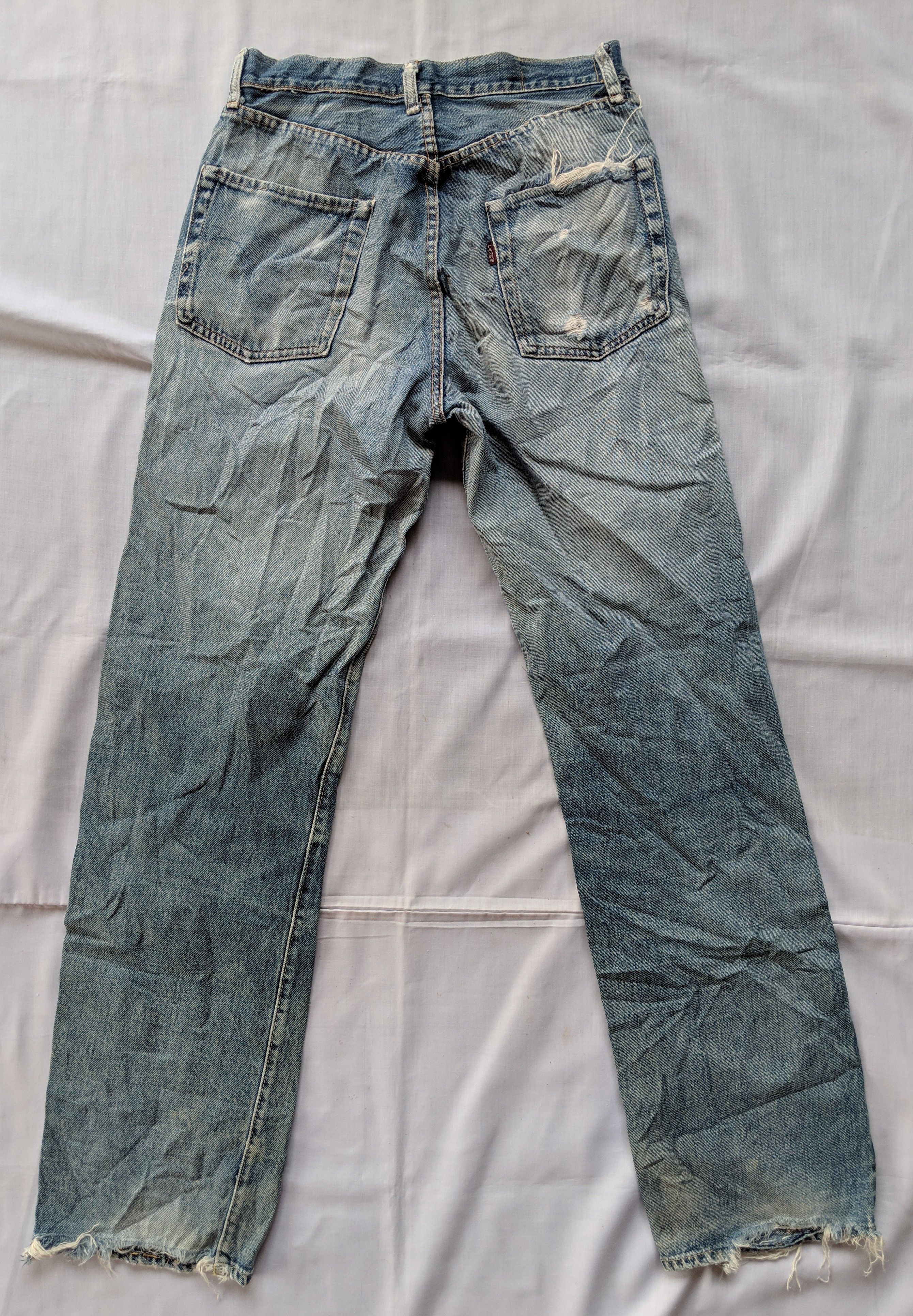 Japanese Brand × Sugar Cane distressed denim japanese brand sugarcane selvedge Size US 30 / EU 46 - 2 Thumbnail