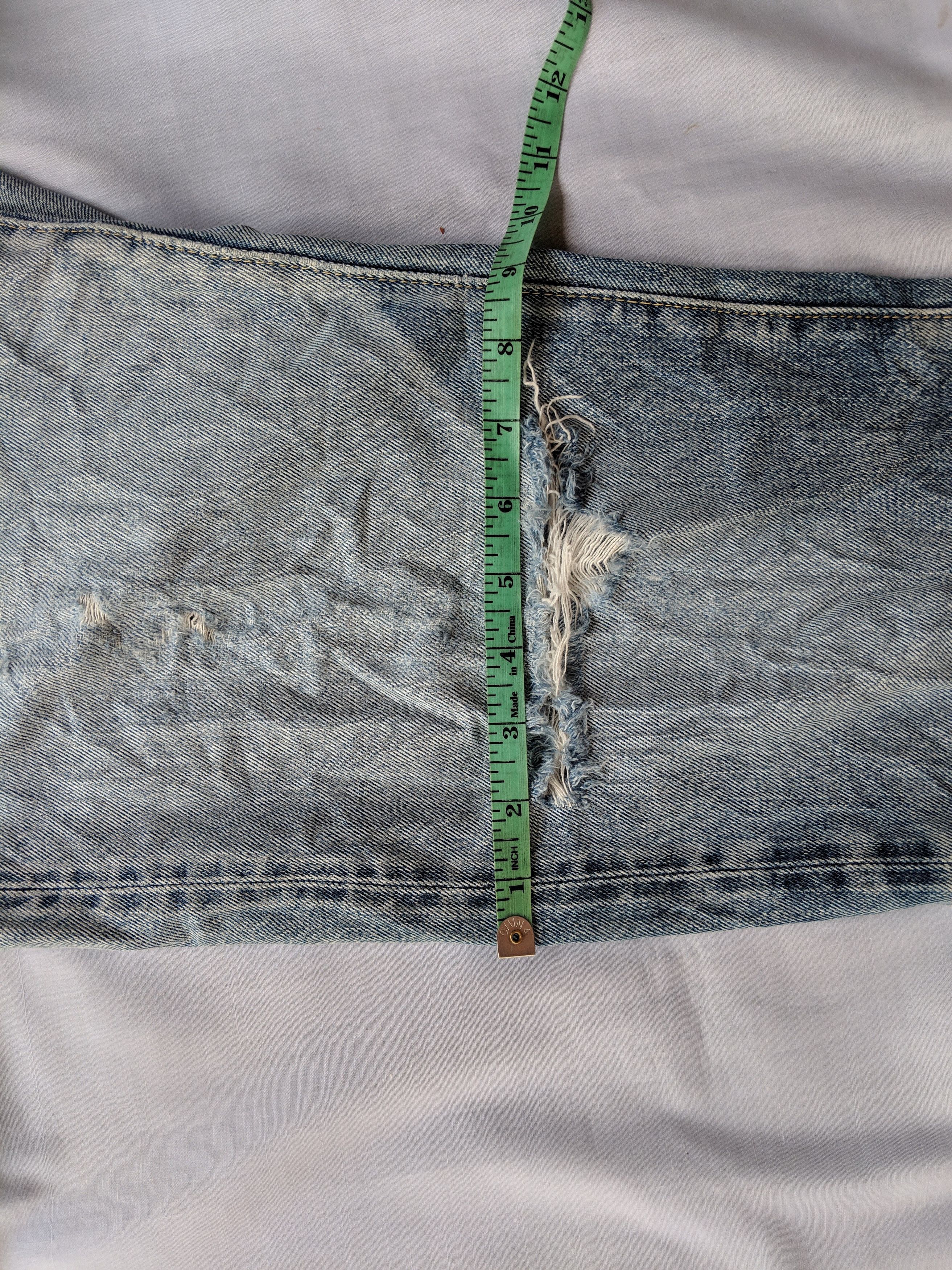 Japanese Brand × Sugar Cane distressed denim japanese brand sugarcane selvedge Size US 30 / EU 46 - 8 Thumbnail