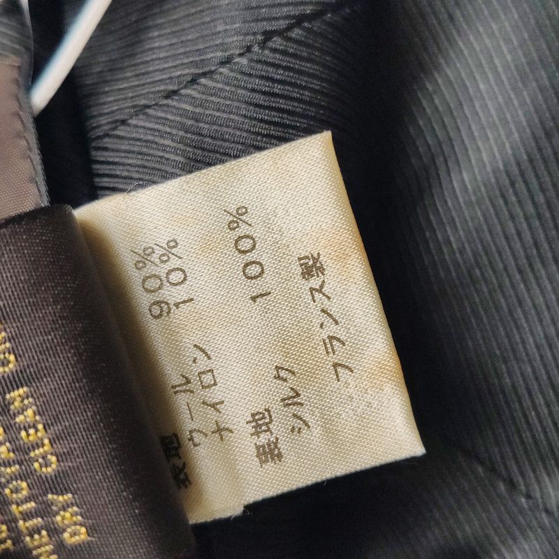 Louis Vuitton Black Wool Blend Skirt Size 36