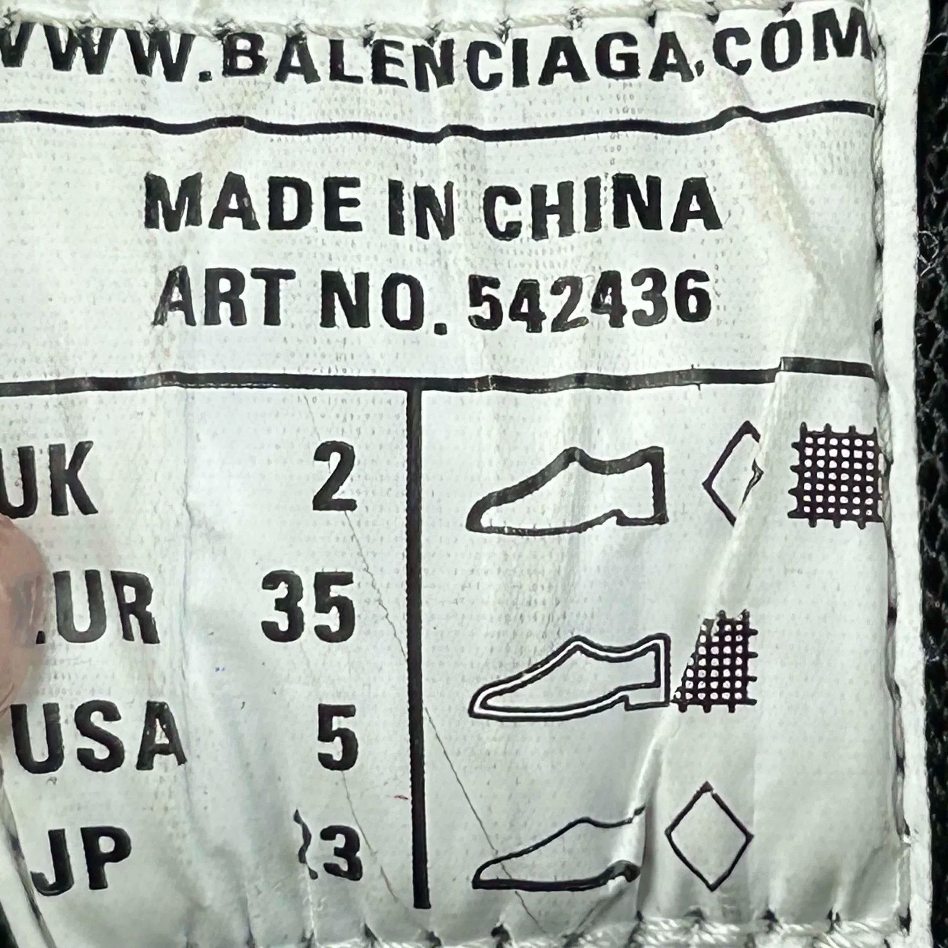 Balenciaga Balenciaga Black Dad Sneakers Size 35 Size US 5 / IT 35 - 7 Thumbnail