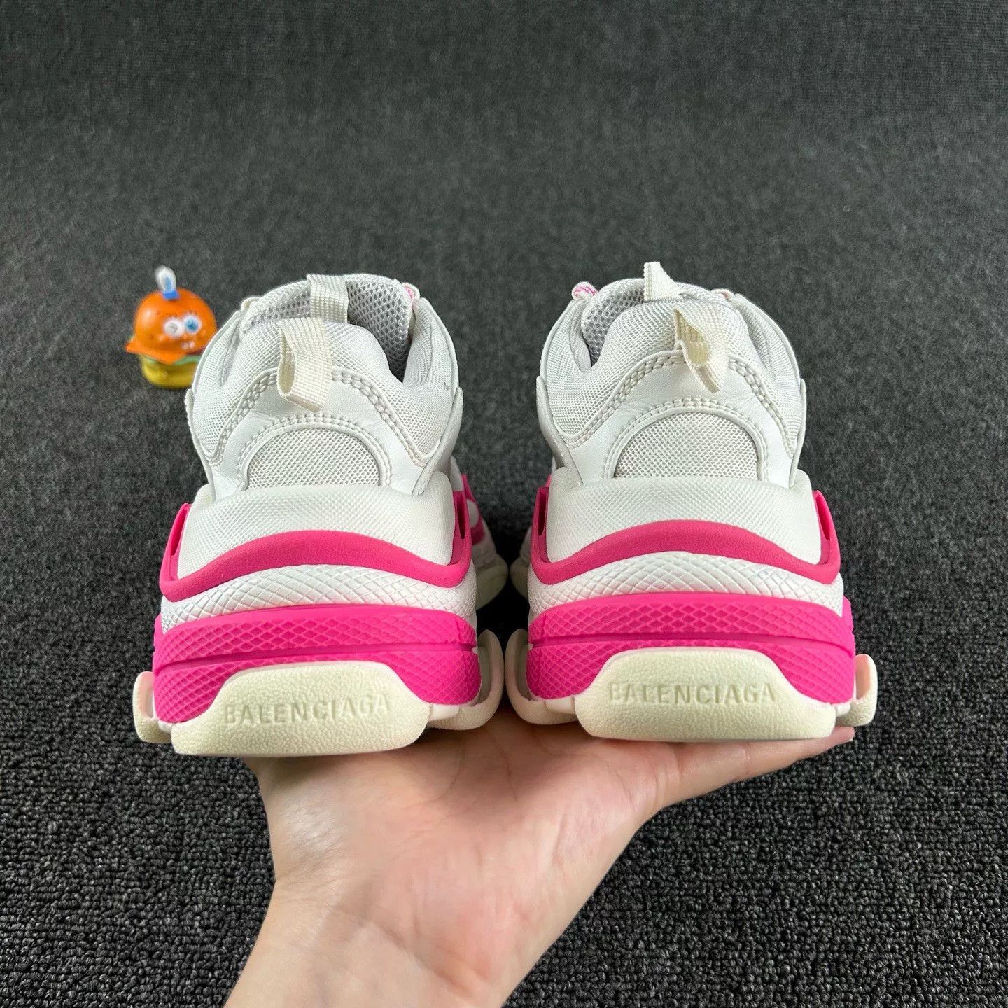 Balenciaga balenciaga triples pink and white sneakers Size US 5 / IT 35 - 5 Thumbnail