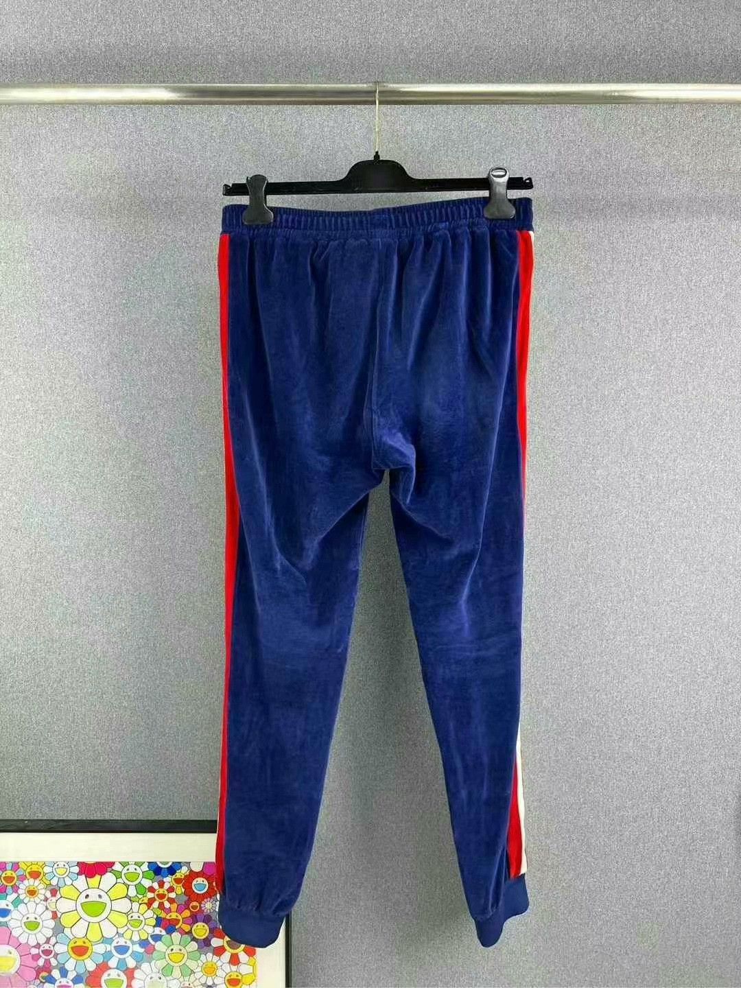 Gucci gucci striped velvet long pants size L Size US 34 / EU 50 - 2 Thumbnail