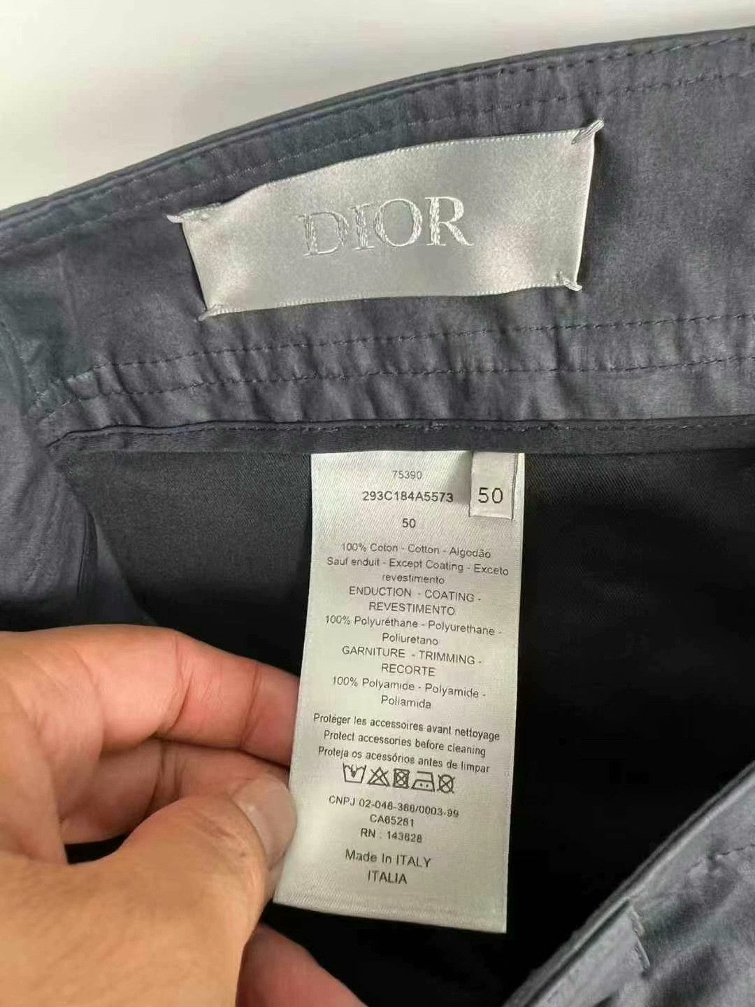 Dior dior dark gray utility cargo pants Size US 40 / EU 56 - 5 Thumbnail