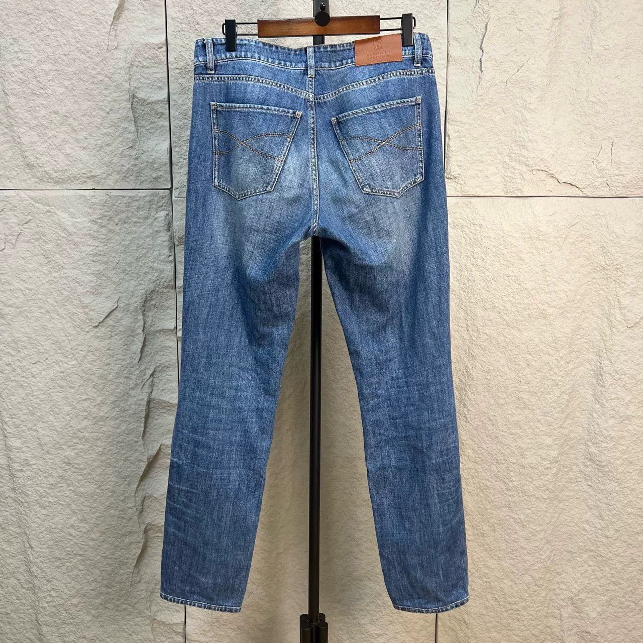 Brunello Cucinelli brunello cucinelli vintage denim trousers size 46 Size US 36 / EU 52 - 2 Thumbnail