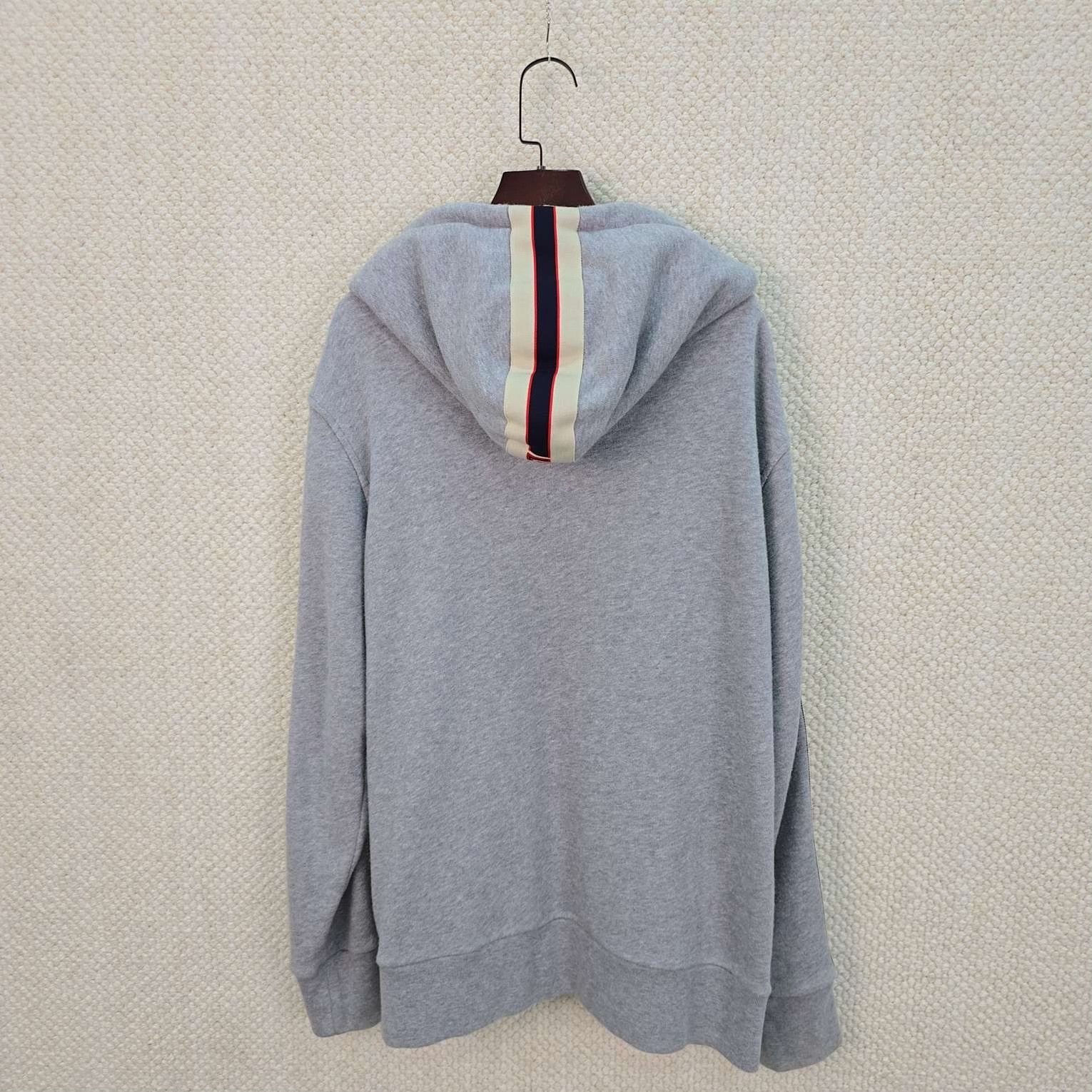 Gucci gucci striped logo hooded jacket size M Size US M / EU 48-50 / 2 - 2 Thumbnail
