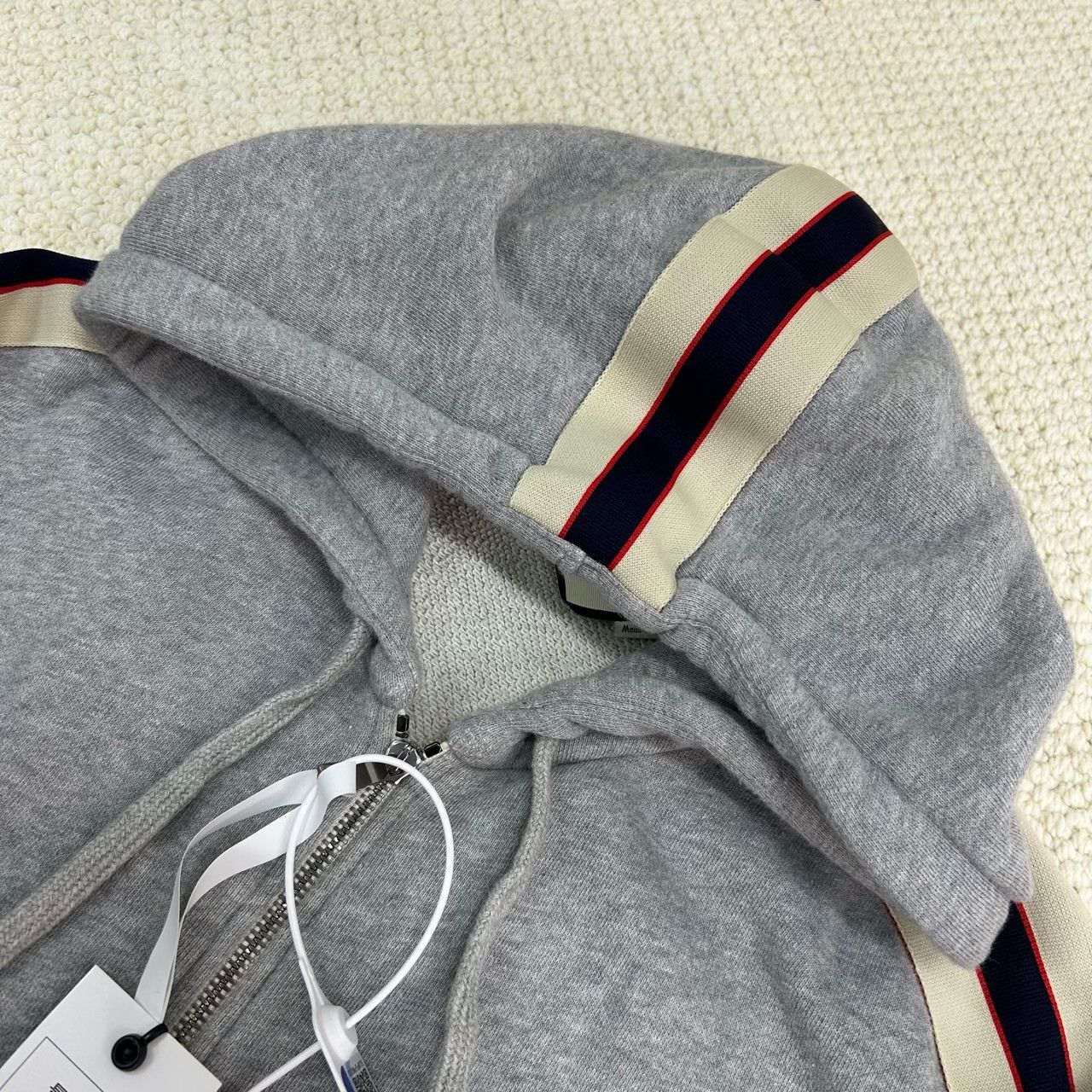 Gucci gucci striped logo hooded jacket size M Size US M / EU 48-50 / 2 - 6 Thumbnail