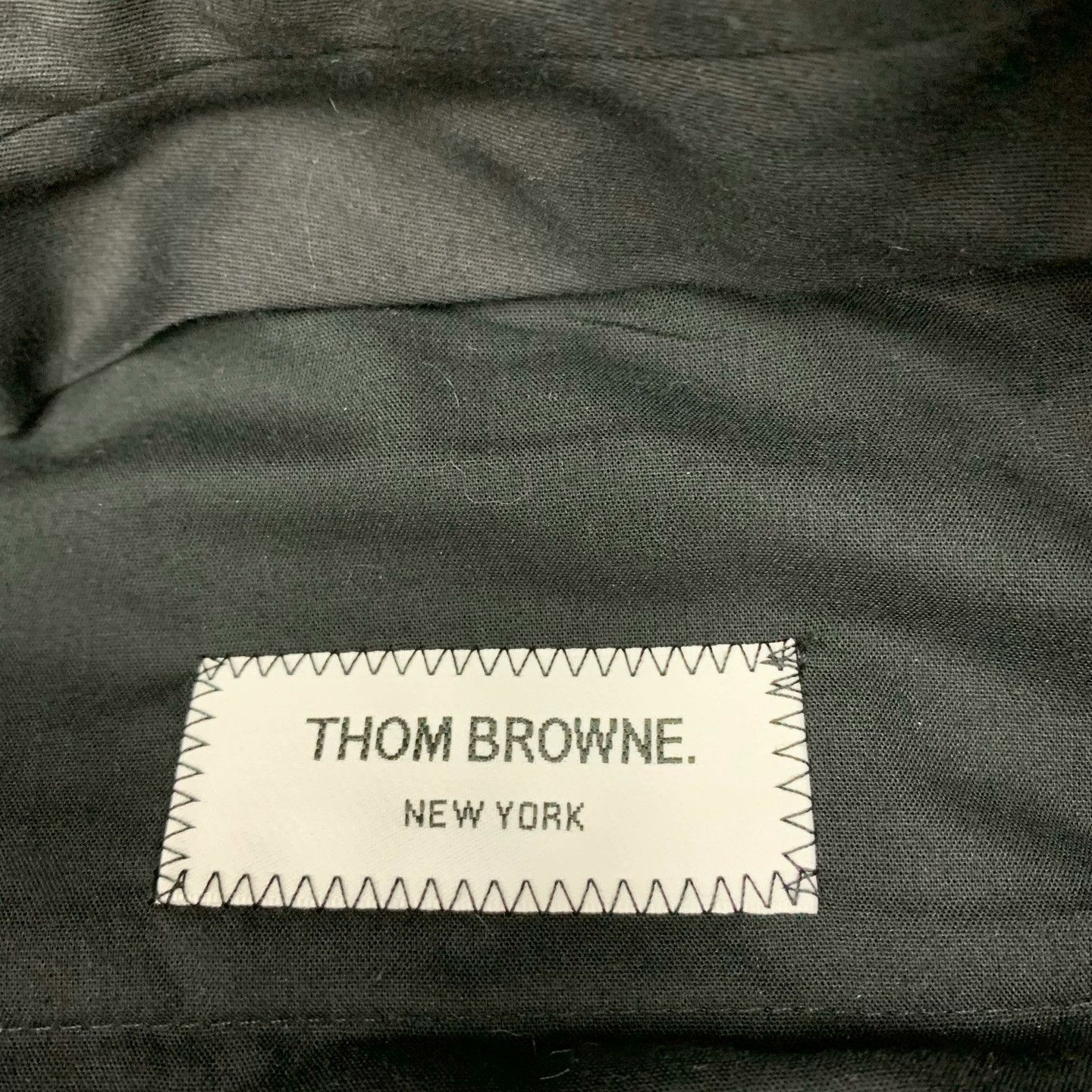 Thom Browne gray striped wool lounge pants from thom browne Size US 30 / EU 46 - 4 Thumbnail