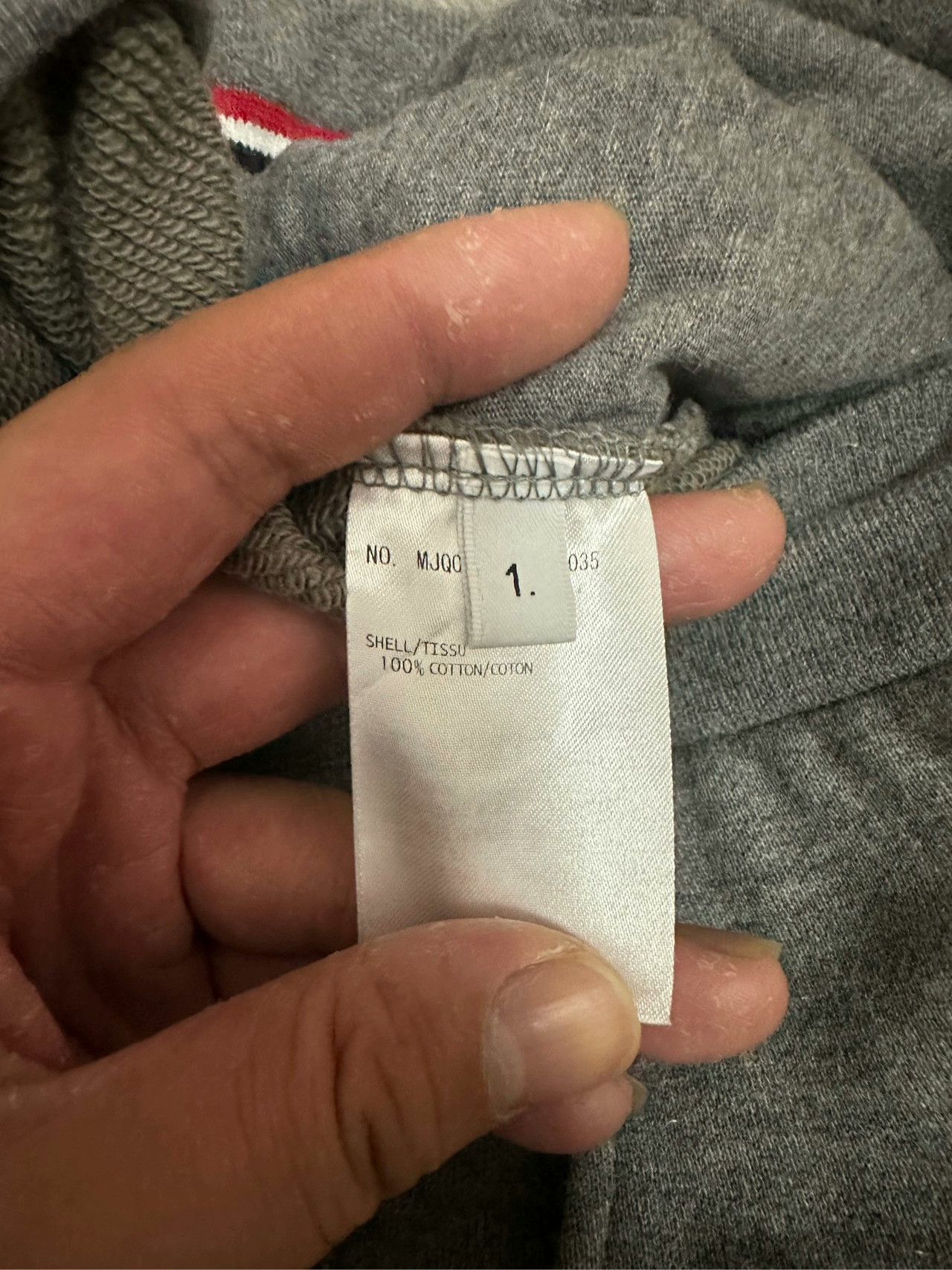 Thom Browne thom browne gray striped sweatpants size 1 Size US 30 / EU 46 - 2 Thumbnail