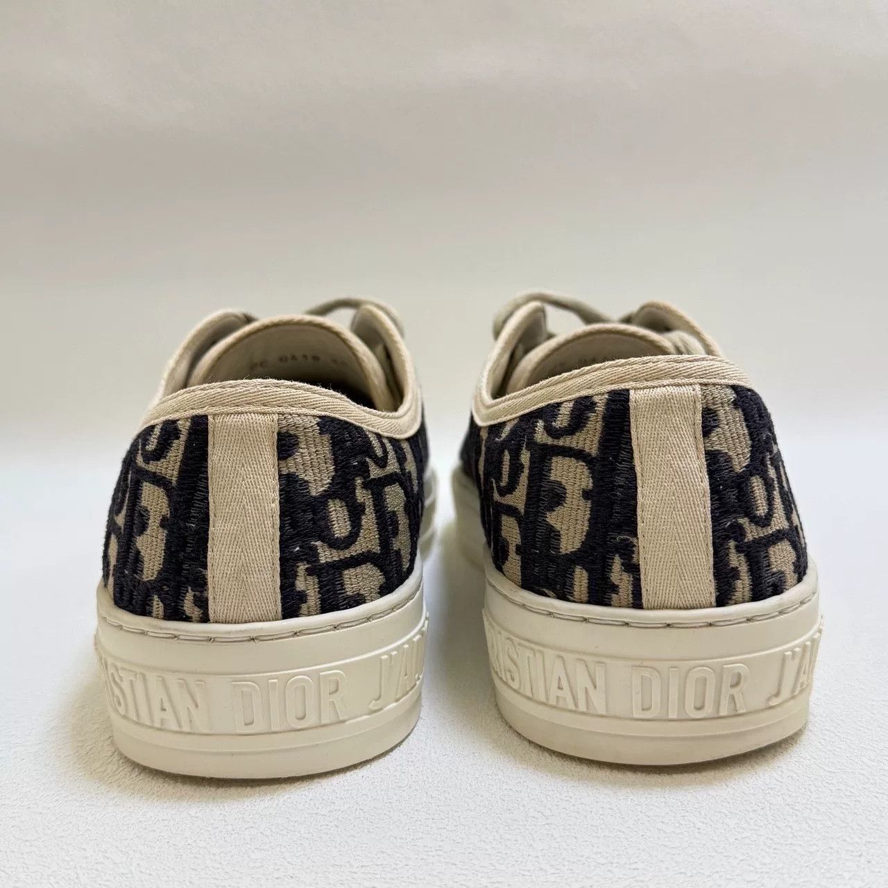 Dior dior walk'n'dior embroidered canvas sneakers Size US 9 / IT 39 - 4 Thumbnail