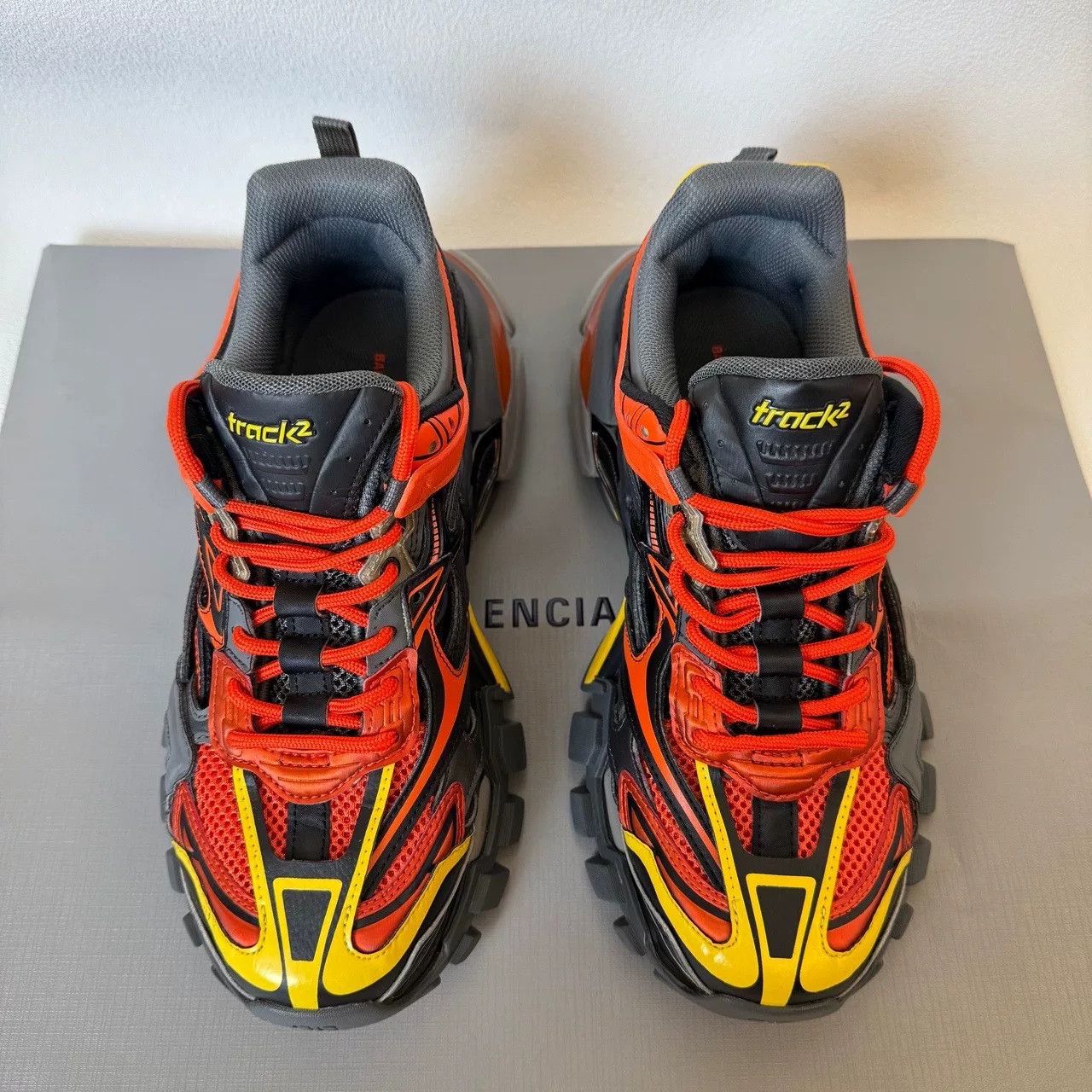 Balenciaga Balenciaga Track 2.0 Colorful Sneakers Size US 8 / EU 41 - 2 Thumbnail