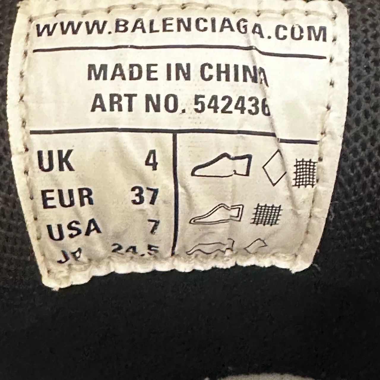 Balenciaga Balenciaga Track 1.0 Low-top Sneakers for Women Size US 6.5 / IT 36.5 - 7 Thumbnail