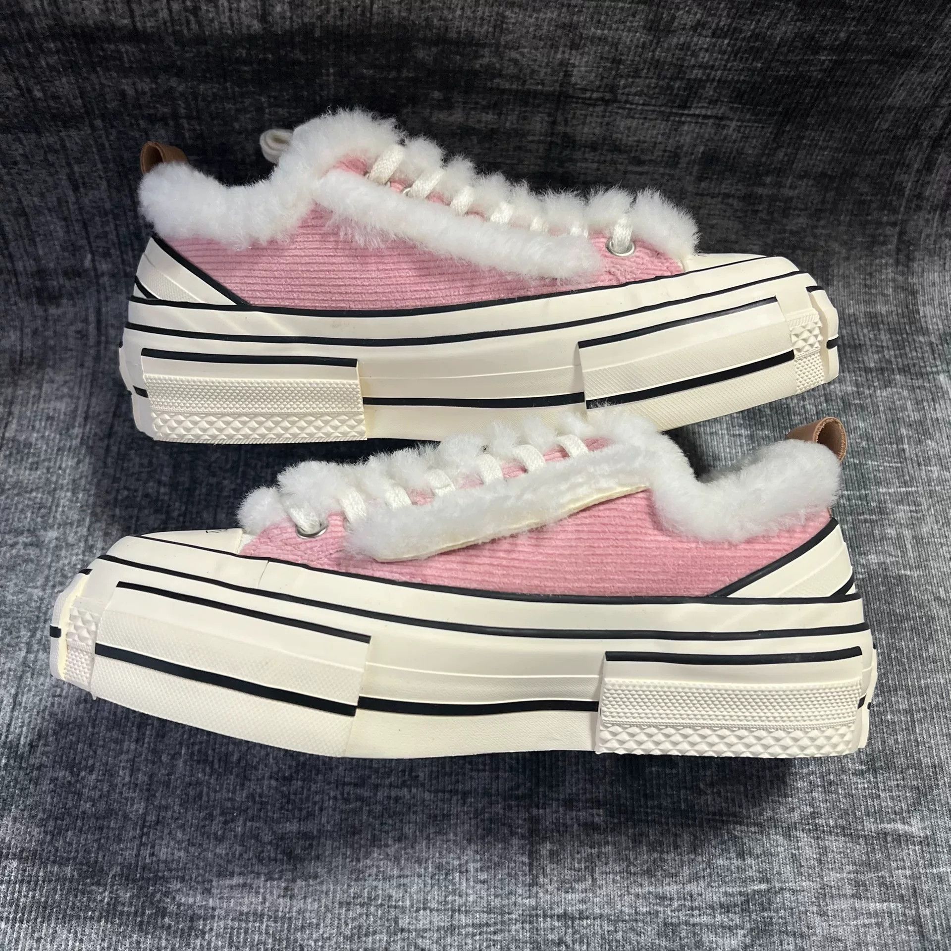 Adidas pink winter warmers plush casual sneakers Size US 6.5 / IT 36.5 - 4 Thumbnail