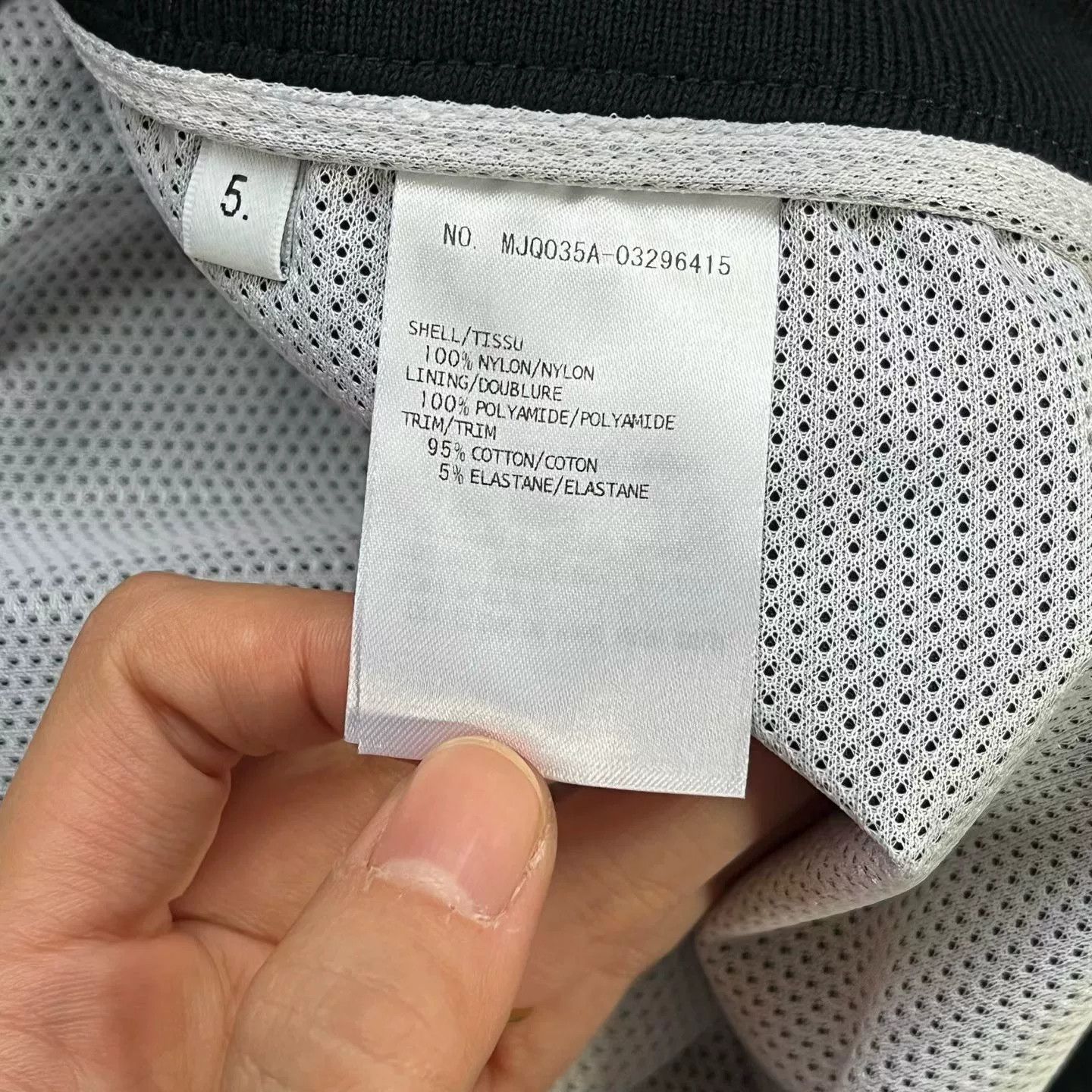 Thom Browne Thom Browne Black Nylon Long Pants Size US 30 / EU 46 - 4 Thumbnail