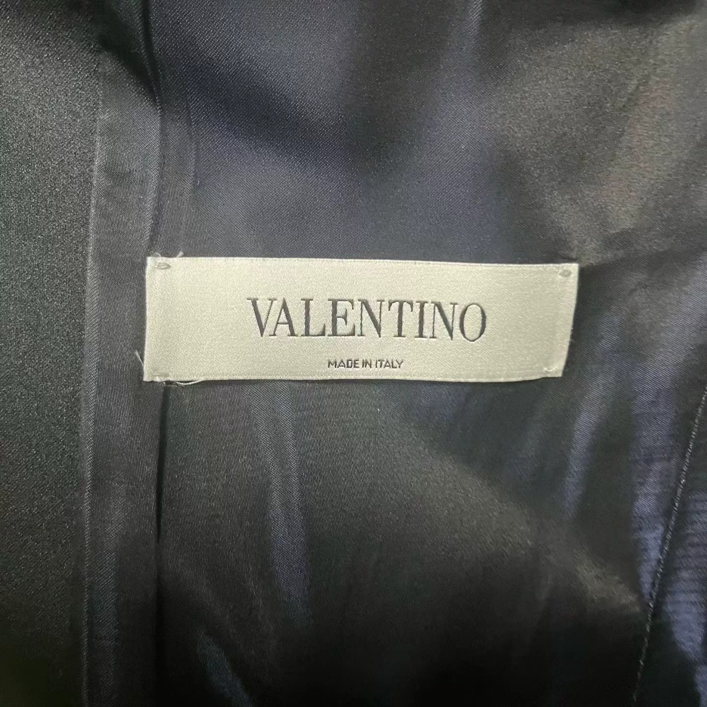 Valentino Valentino Black Formal Suit Jacket Size US M / EU 48-50 / 2 - 5 Thumbnail