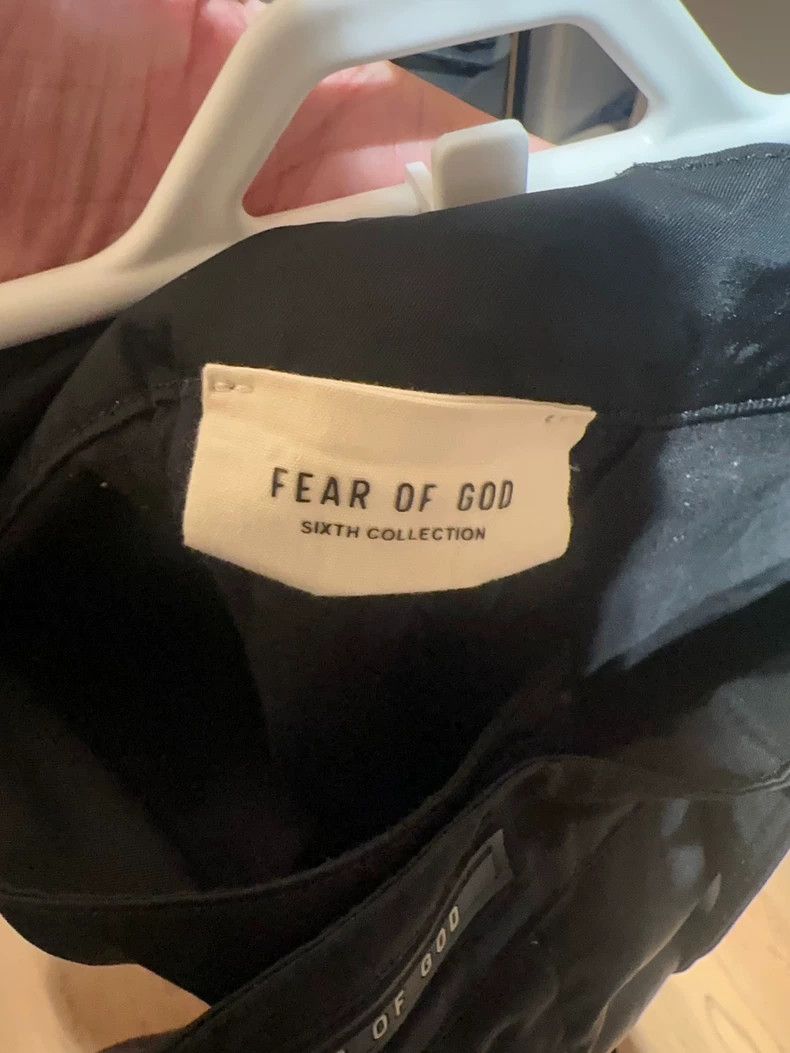 Fear of God Fear of God 6th Cargo Pants Black M Size US 30 / EU 46 - 3 Thumbnail