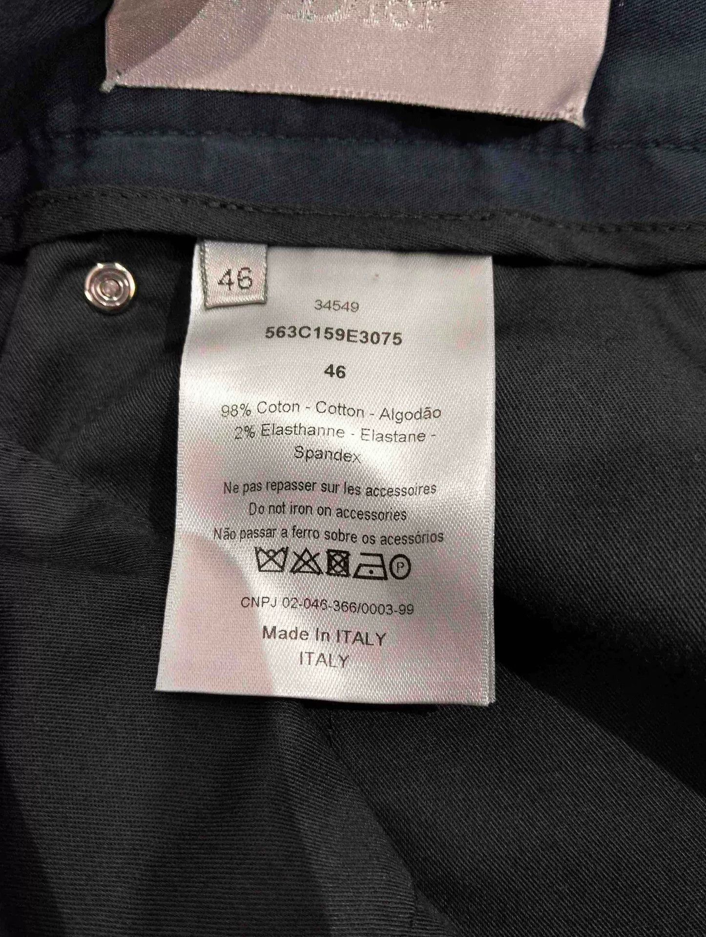 Dior Dior Navy Blue Cargo Shorts Size 46 Size US 36 / EU 52 - 4 Thumbnail