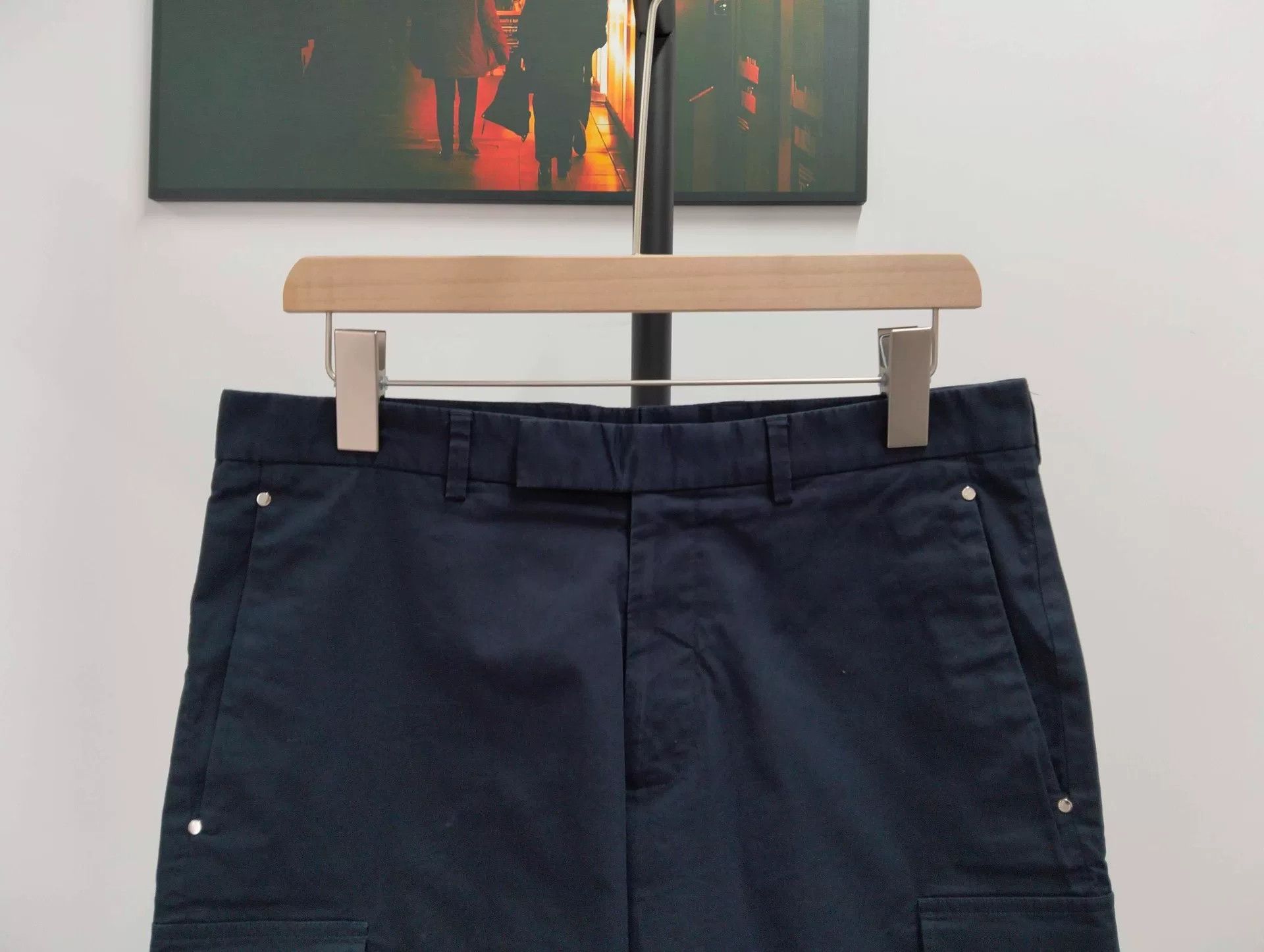 Dior Dior Navy Blue Cargo Shorts Size 46 Size US 36 / EU 52 - 6 Thumbnail
