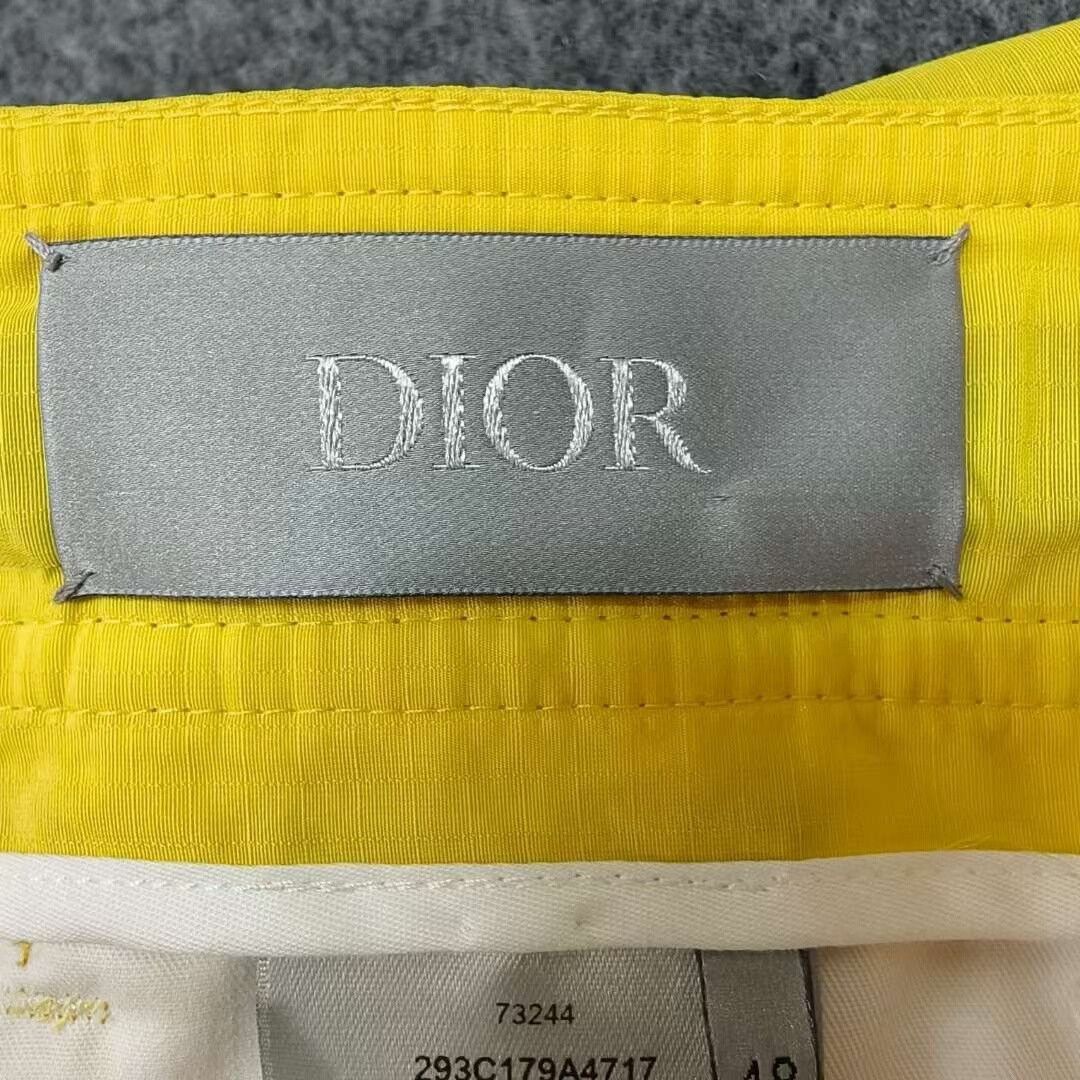 Dior dior yellow drawstring shorts with buckle Size US 38 / EU 54 - 4 Thumbnail