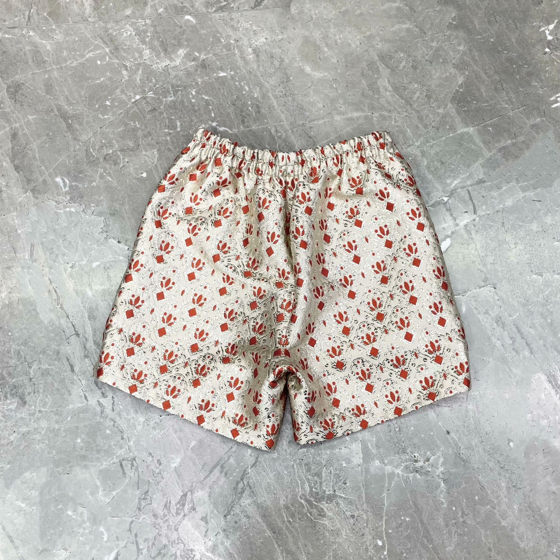 Gucci Gucci Gold Thread Embroidered Shorts Size US 30 / EU 46 - 2 Thumbnail