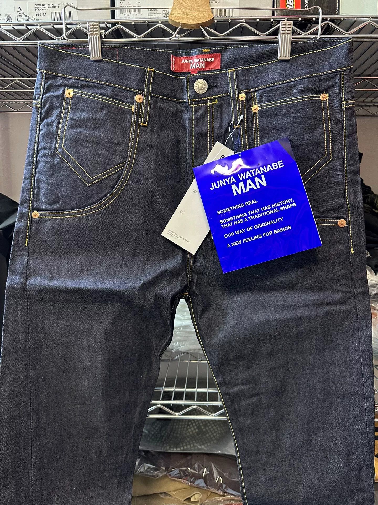 Junya Watanabe junya watanabe man cdg classic design jeans Size US 34 / EU 50 - 2 Thumbnail