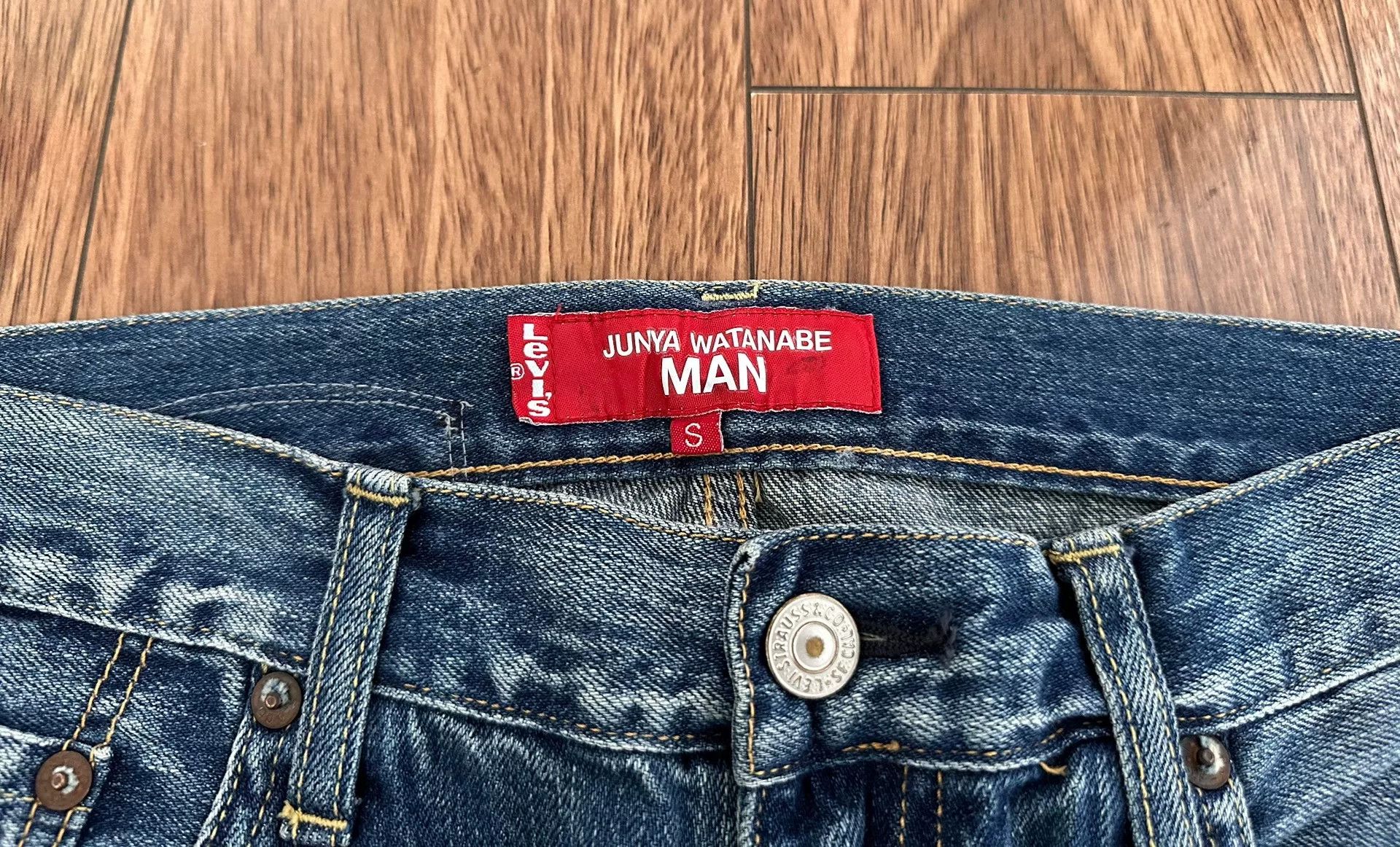Junya Watanabe junya watanabe man denim pants with patches Size US 30 / EU 46 - 3 Thumbnail