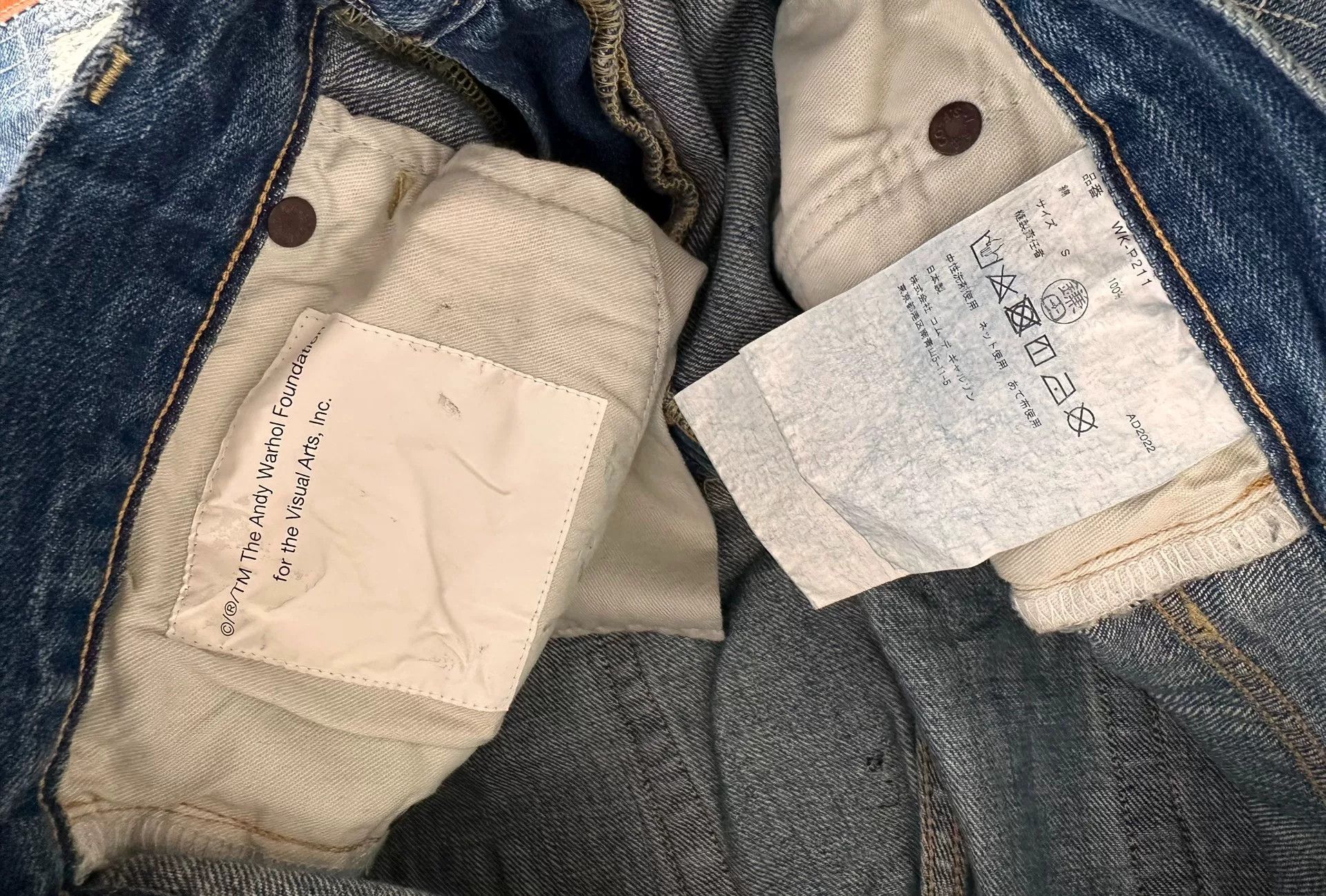 Junya Watanabe junya watanabe man denim pants with patches Size US 30 / EU 46 - 4 Thumbnail