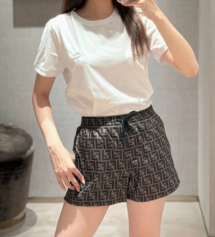 Fendi Fendi Monogram all-over print Shorts Size US 38 / EU 54 - 8 Thumbnail