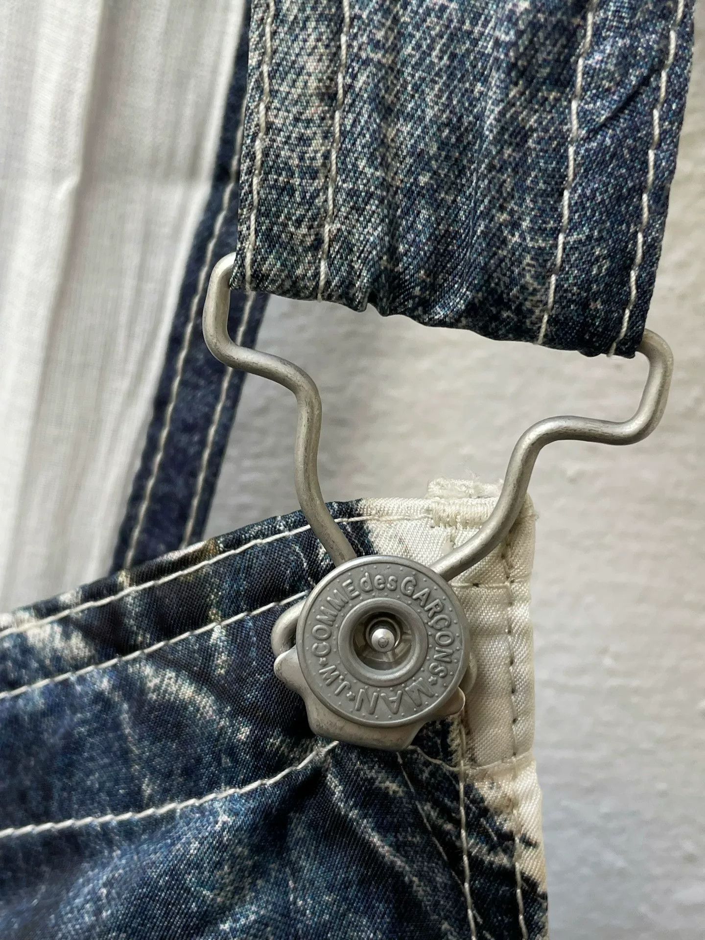 Junya Watanabe junya watanabe long denim overalls pants Size US 30 / EU 46 - 3 Thumbnail