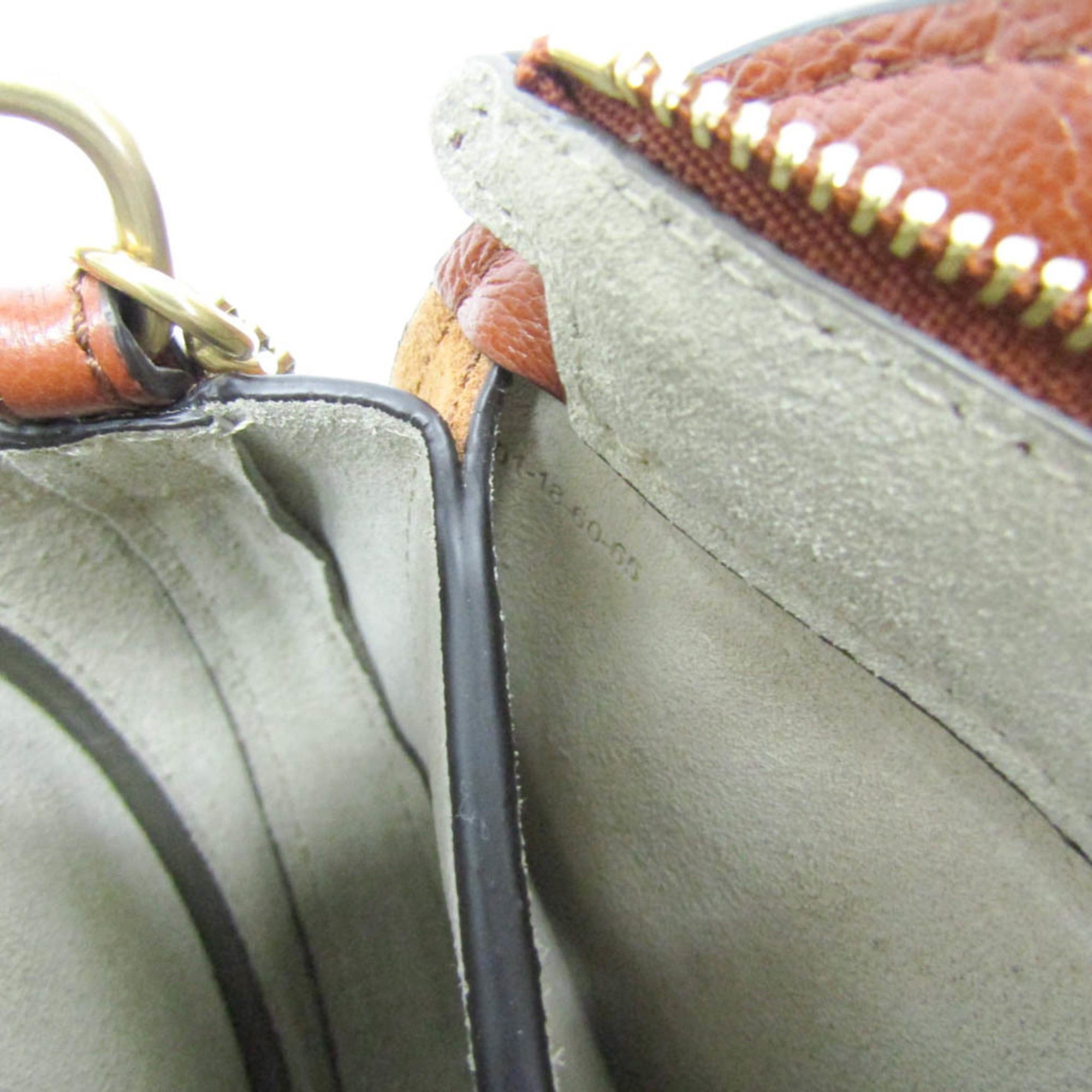 Chloe Chloé Pixie Women's Leather,Suede Shoulder Bag Brown Size ONE SIZE - 13 Thumbnail