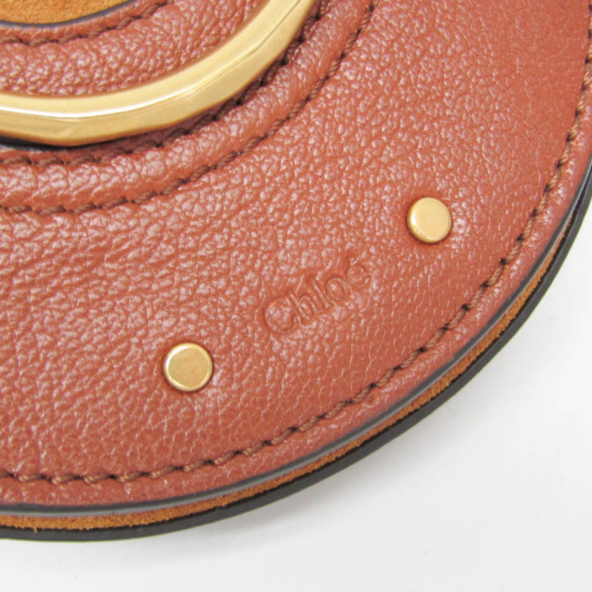 Chloe Chloé Pixie Women's Leather,Suede Shoulder Bag Brown Size ONE SIZE - 9 Thumbnail