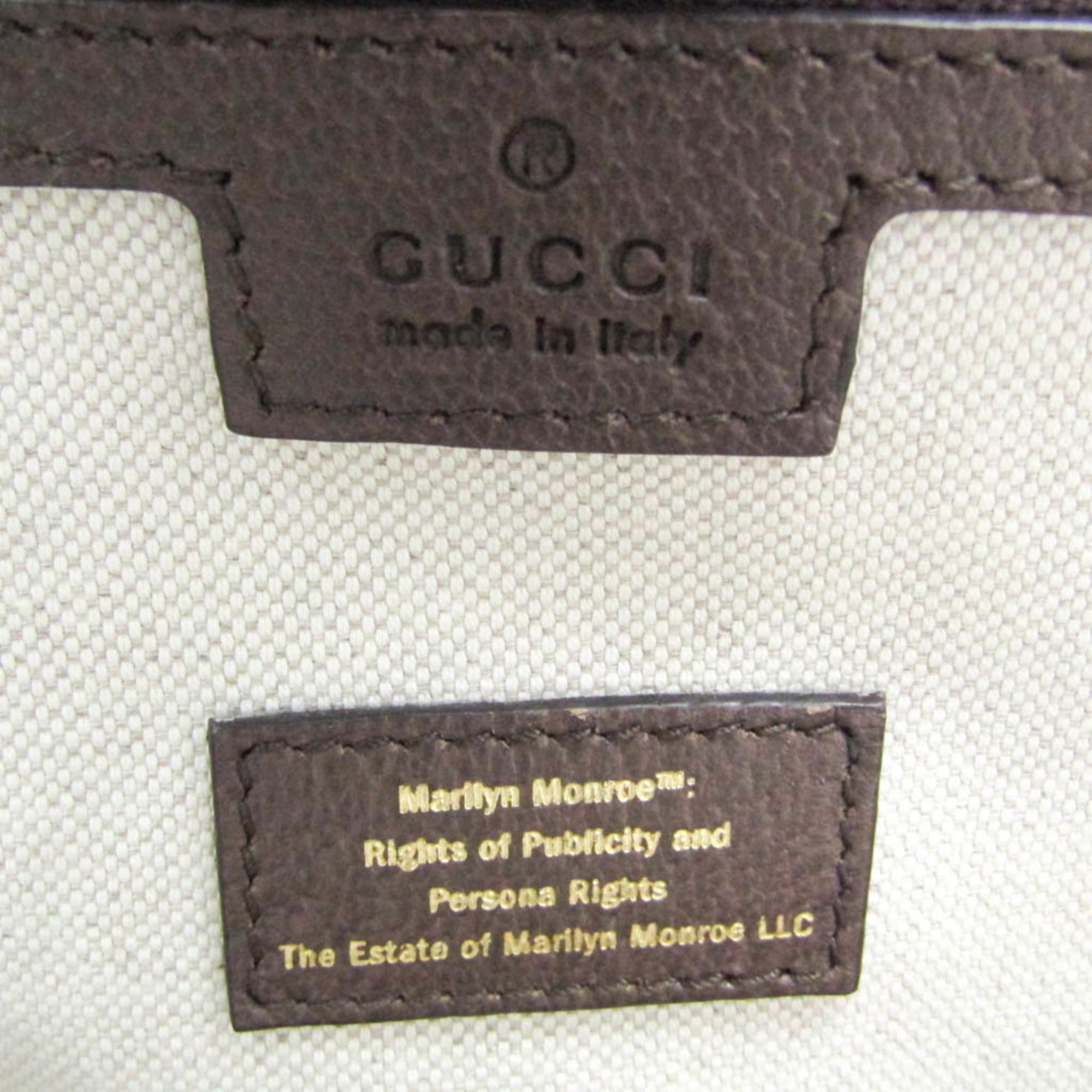 Gucci Gucci 703256 Women,Men GG Supreme Shoulder Bag,Tote Bag Brown Size ONE SIZE - 15 Thumbnail