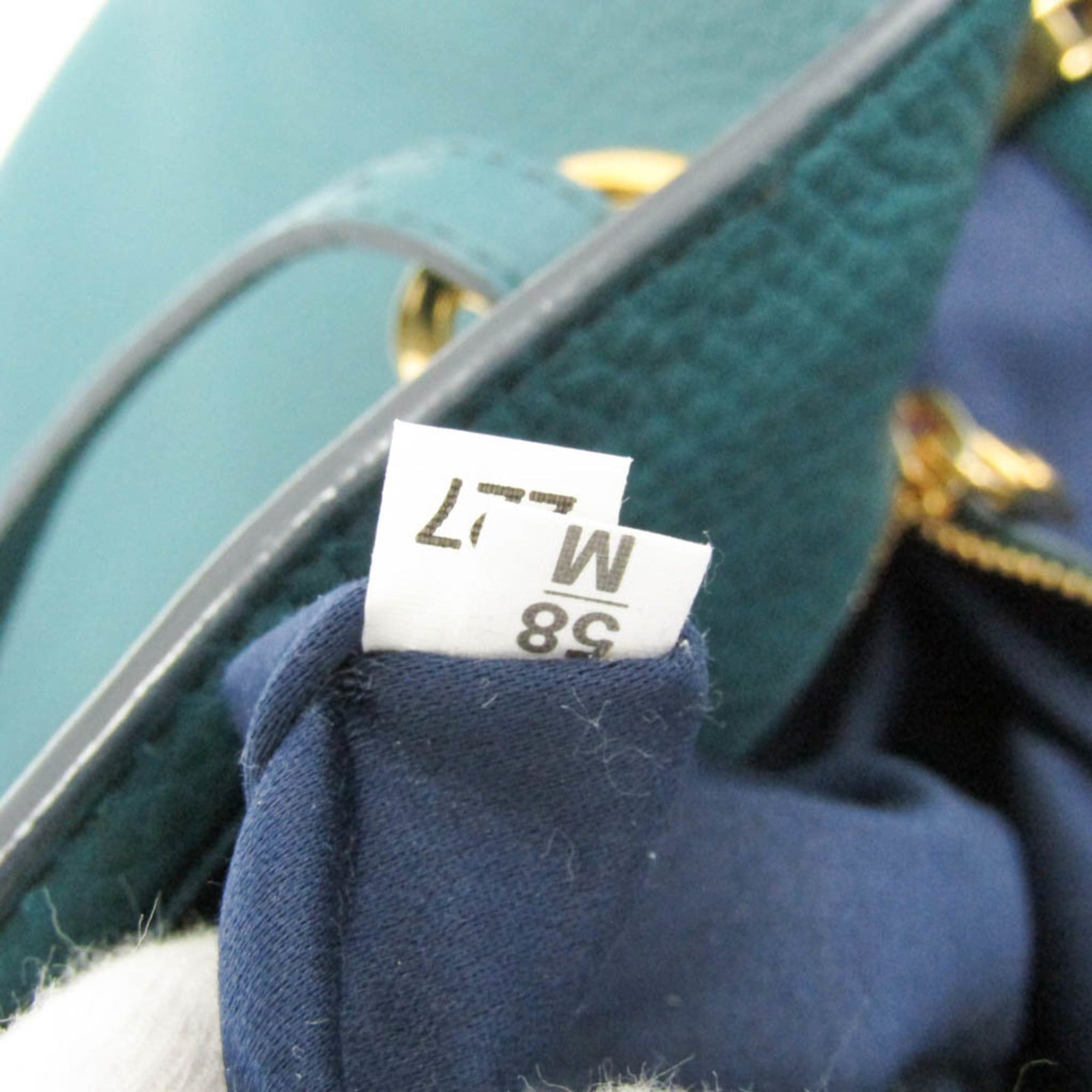 Miu Miu Miu Miu VIT.DAINO RR1905 Women's Leather Shoulder Bag,Tote Bag Green Size ONE SIZE - 20 Thumbnail