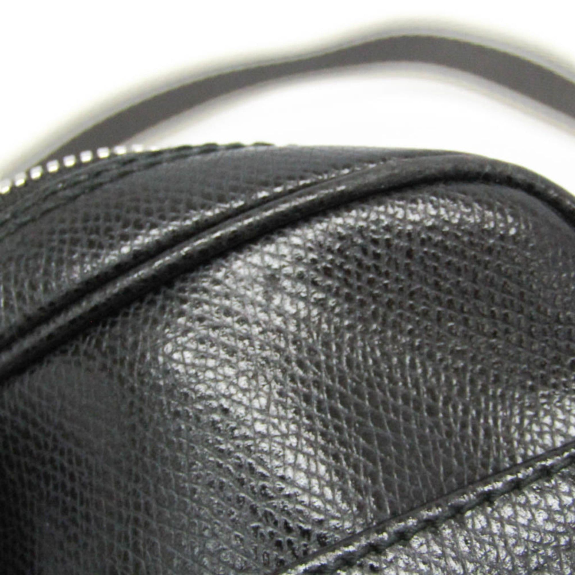 Salvatore Ferragamo Salvatore Ferragamo FZ-24 8810 Men,Women Leather Shoulder Bag Black Size ONE SIZE - 10 Thumbnail