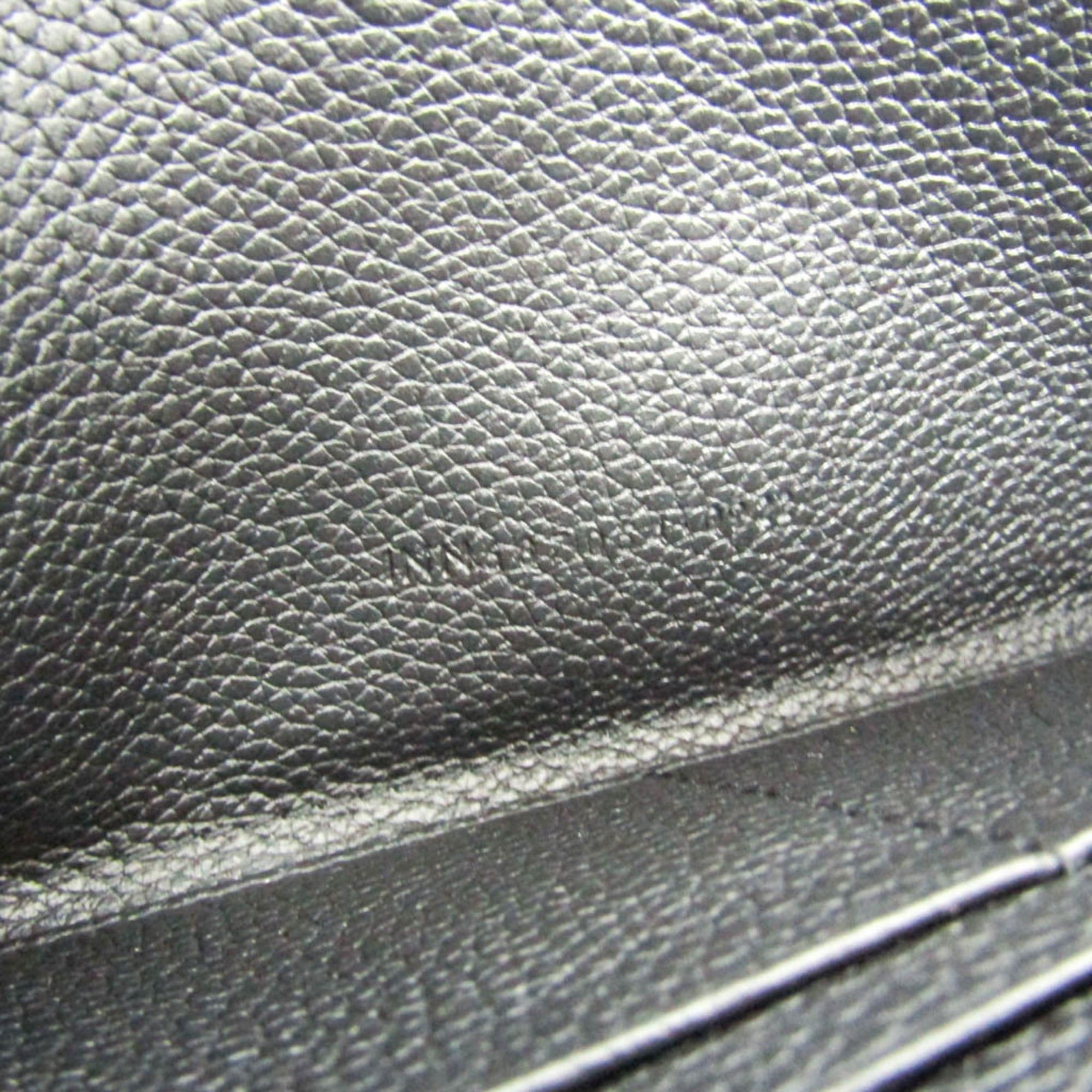 Yves Saint Laurent Yves Saint Laurent Cassandra Round Zip Wallet INN687054 Women's Leather Long Wallet (bi-fold) Black Size ONE SIZE - 11 Thumbnail