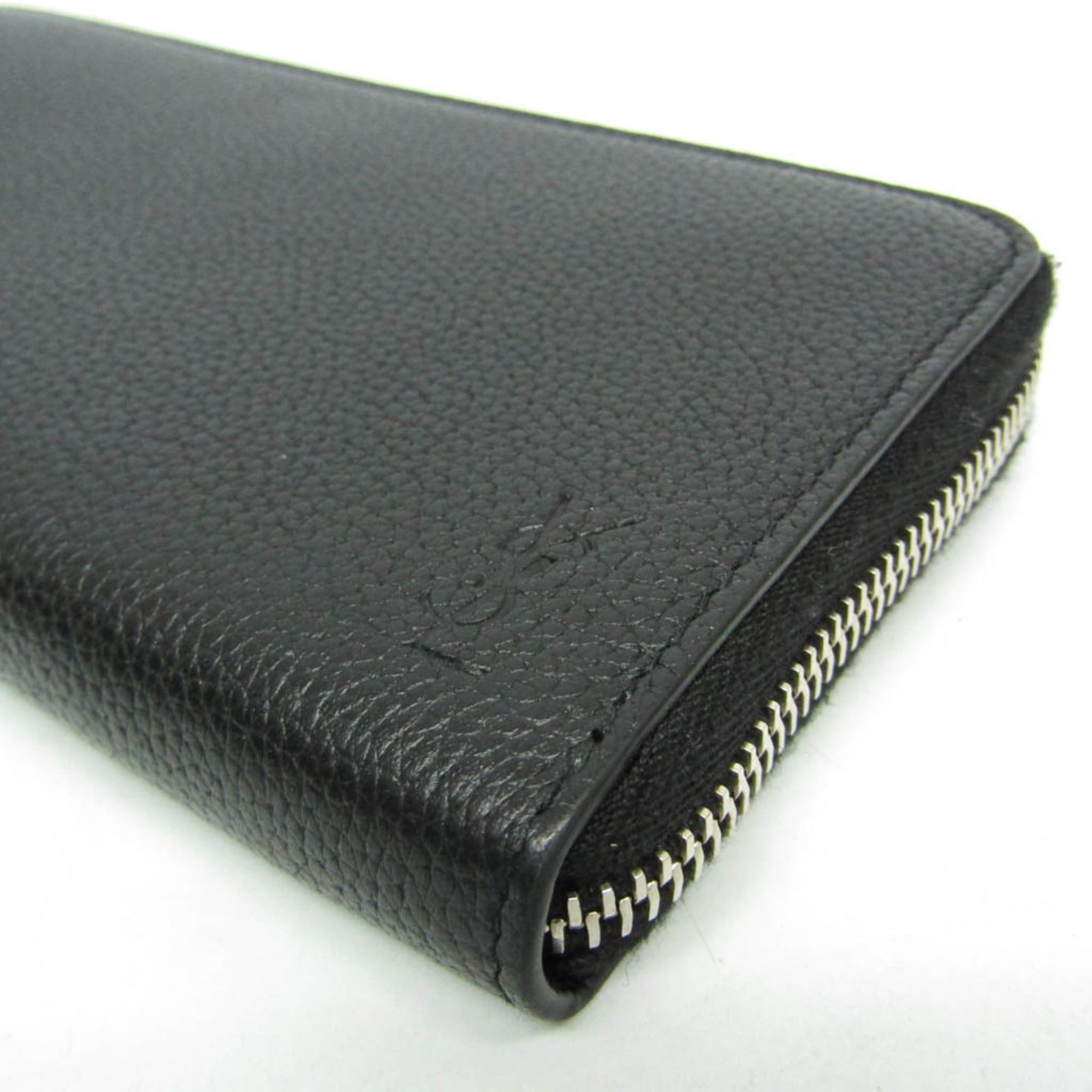 Yves Saint Laurent Yves Saint Laurent Cassandra Round Zip Wallet INN687054 Women's Leather Long Wallet (bi-fold) Black Size ONE SIZE - 6 Thumbnail