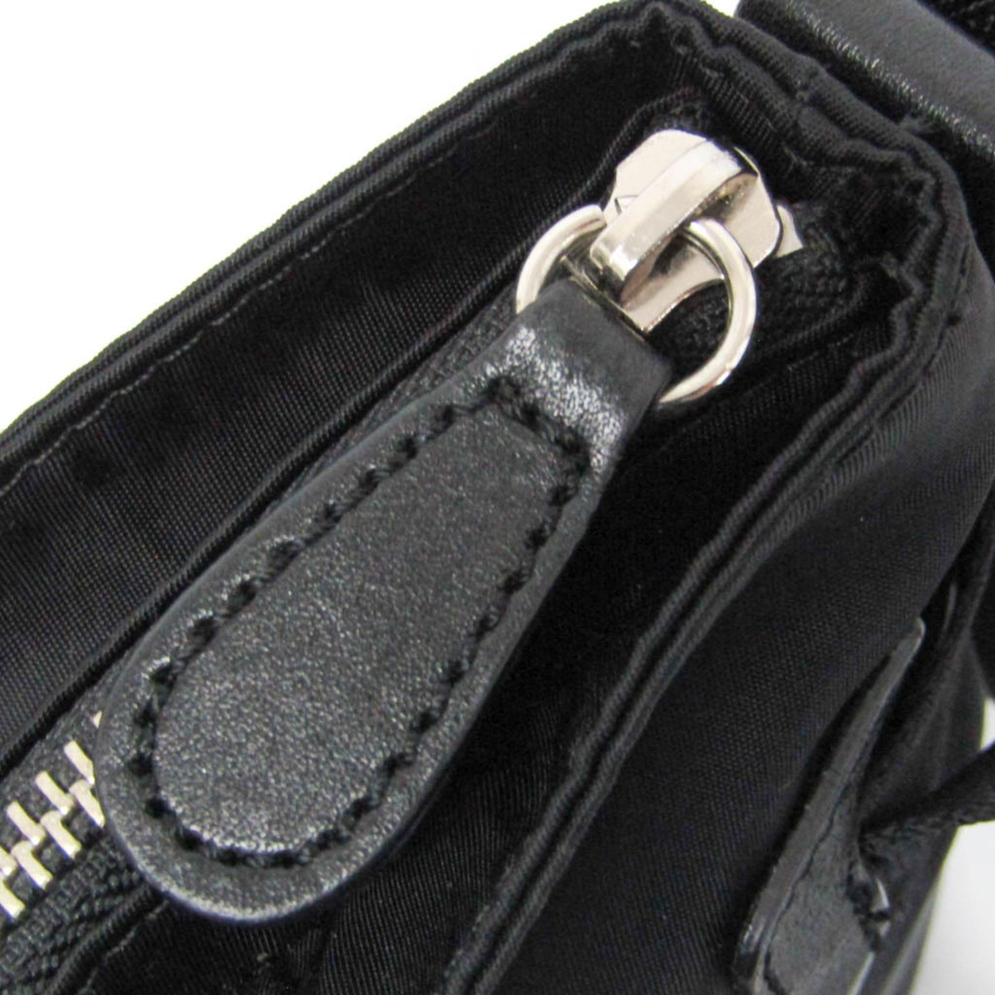 Other Hunting World 8005ASF Women's Nylon,Leather Shoulder Bag Black Size ONE SIZE - 14 Thumbnail