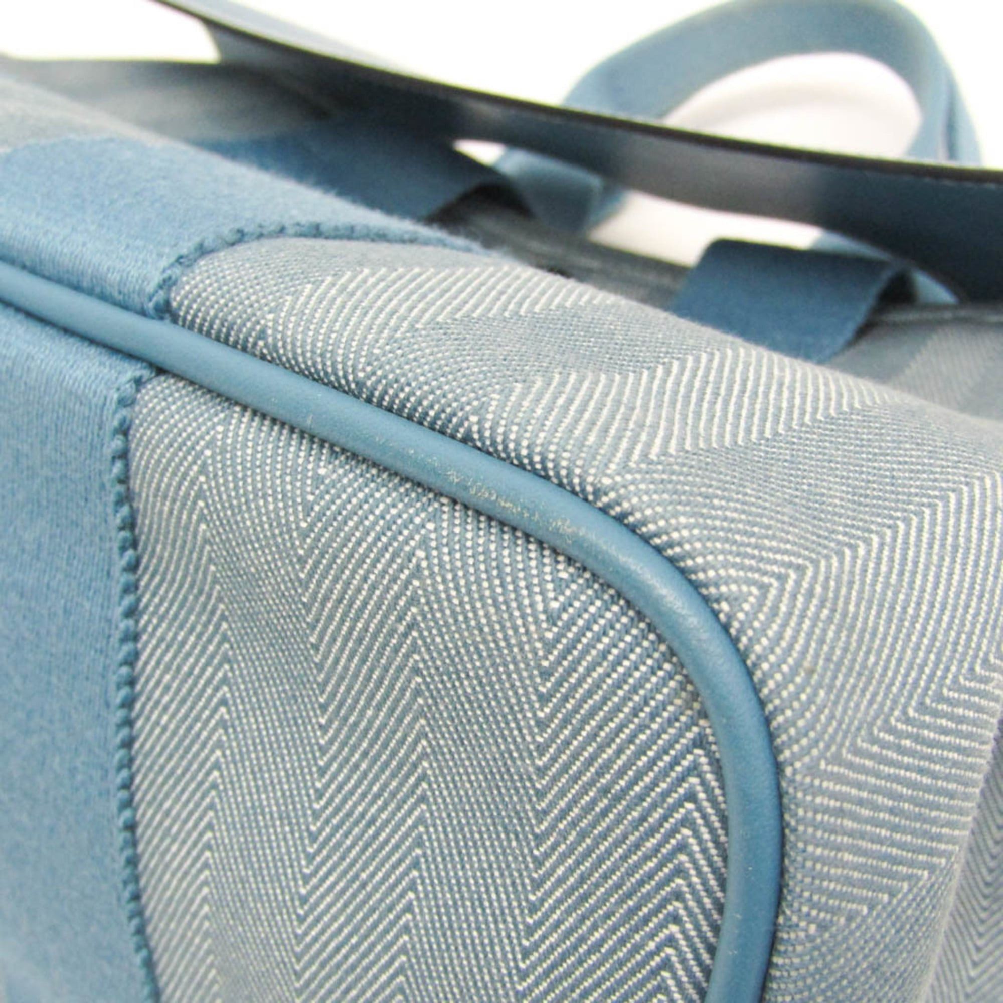 Hermes Hermes Valparaiso PM Women's Cotton,Polyester Handbag Blue Size ONE SIZE - 6 Thumbnail