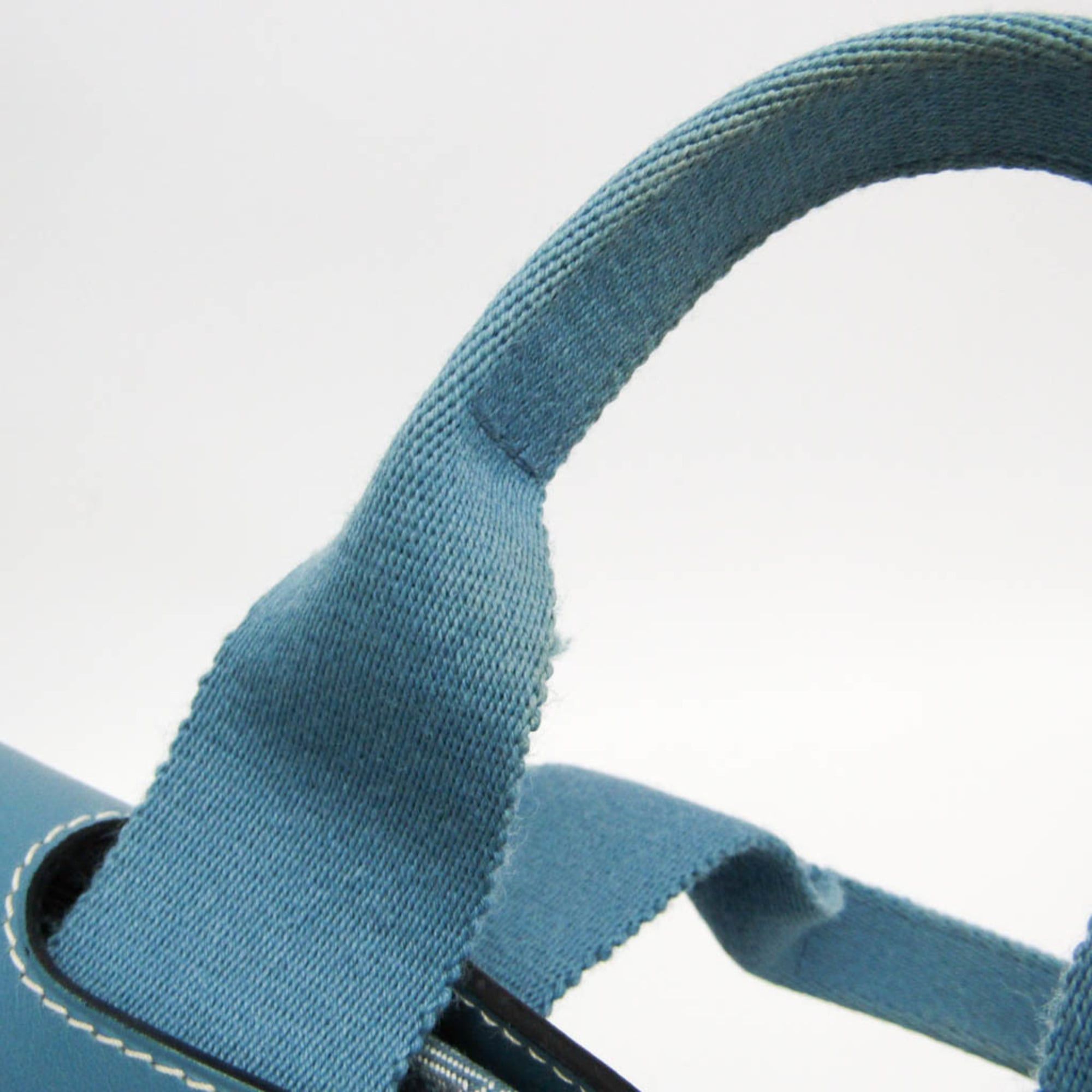 Hermes Hermes Valparaiso PM Women's Cotton,Polyester Handbag Blue Size ONE SIZE - 17 Thumbnail