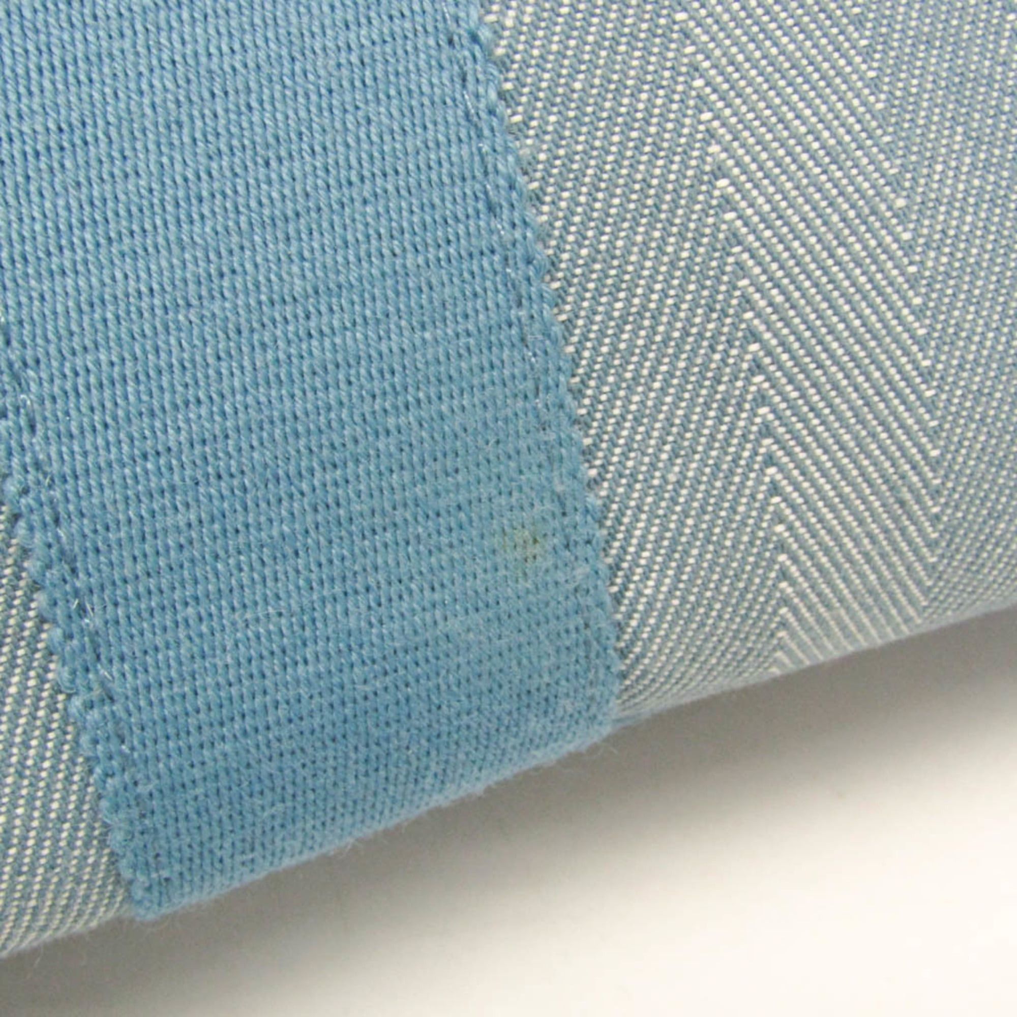 Hermes Hermes Valparaiso PM Women's Cotton,Polyester Handbag Blue Size ONE SIZE - 11 Thumbnail