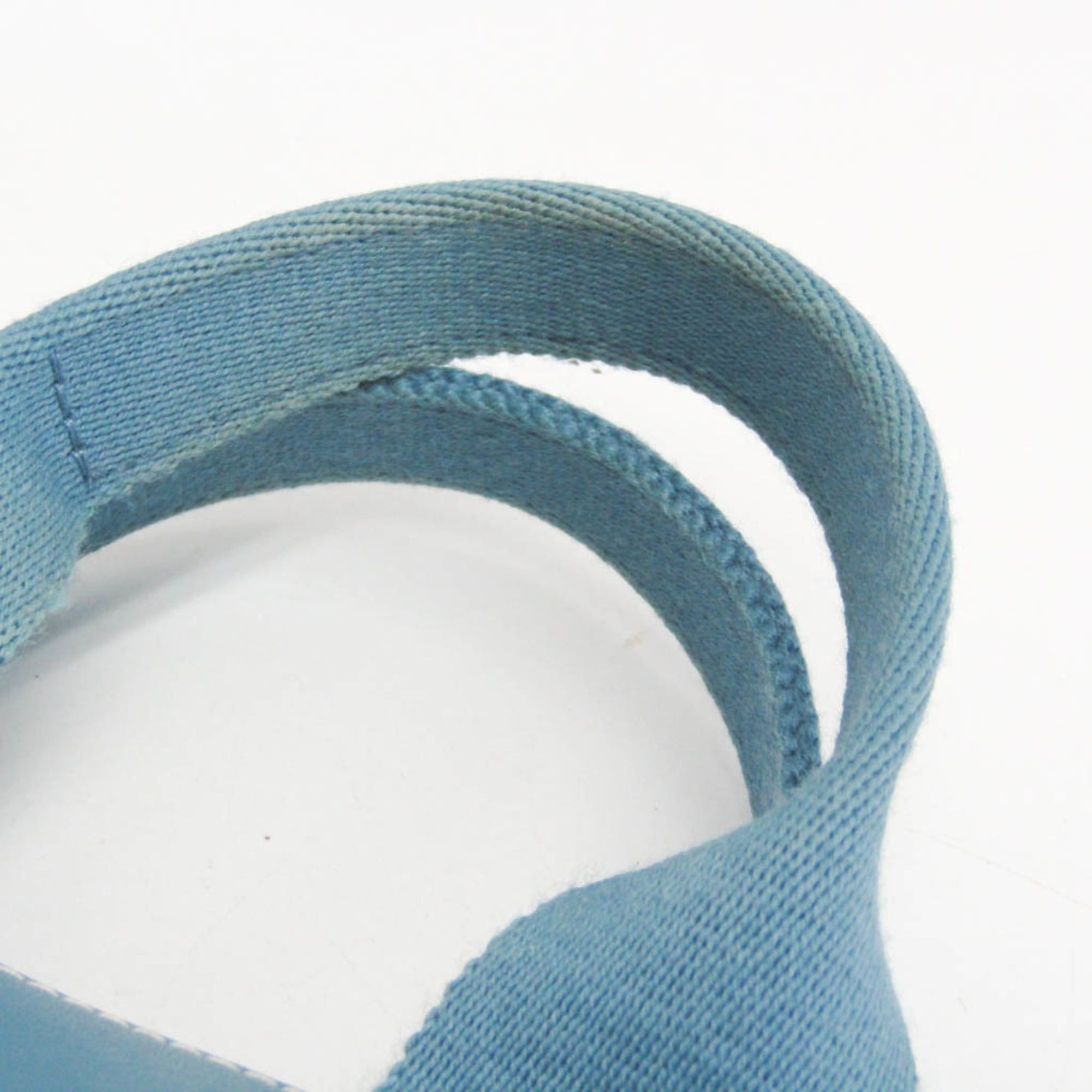 Hermes Hermes Valparaiso PM Women's Cotton,Polyester Handbag Blue Size ONE SIZE - 12 Thumbnail