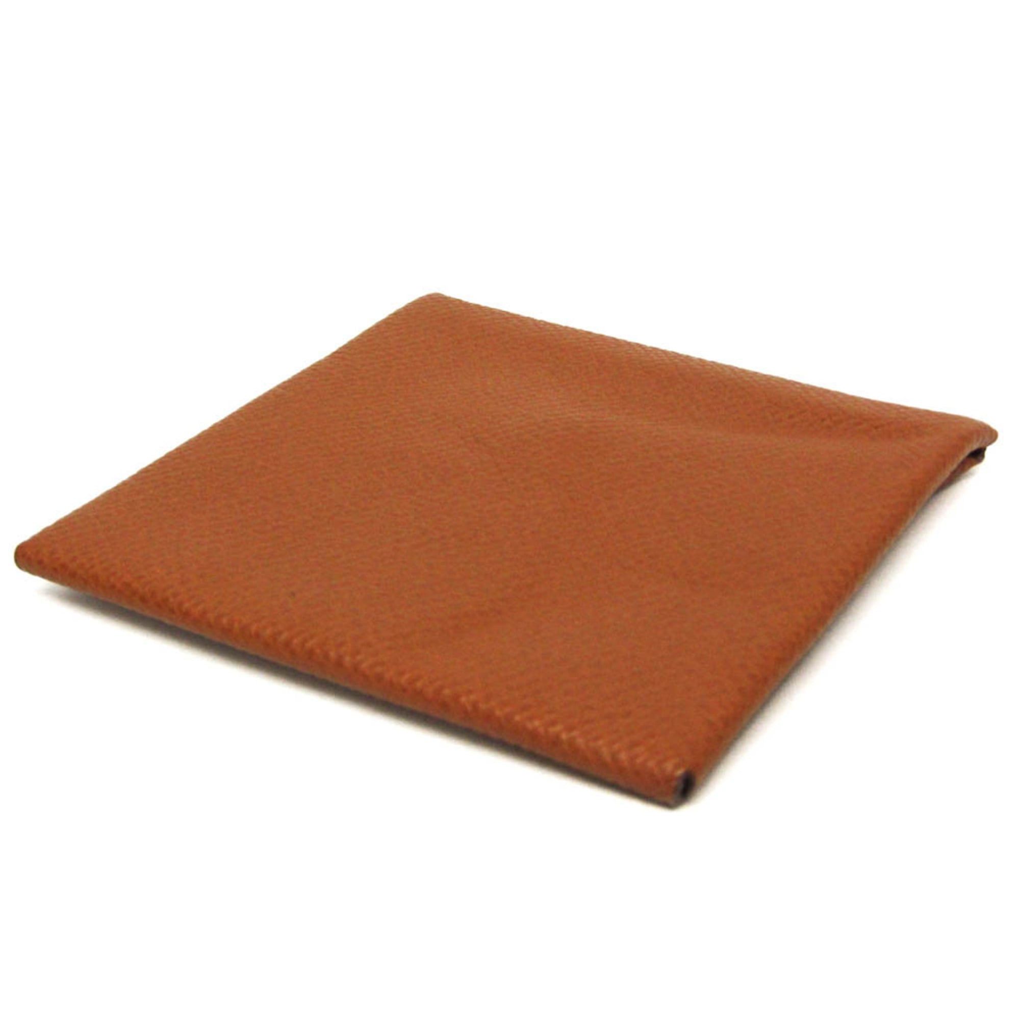 Hermes Hermes Bastia Women's Epsom Leather Coin Purse/coin Case Brown Size ONE SIZE - 2 Thumbnail