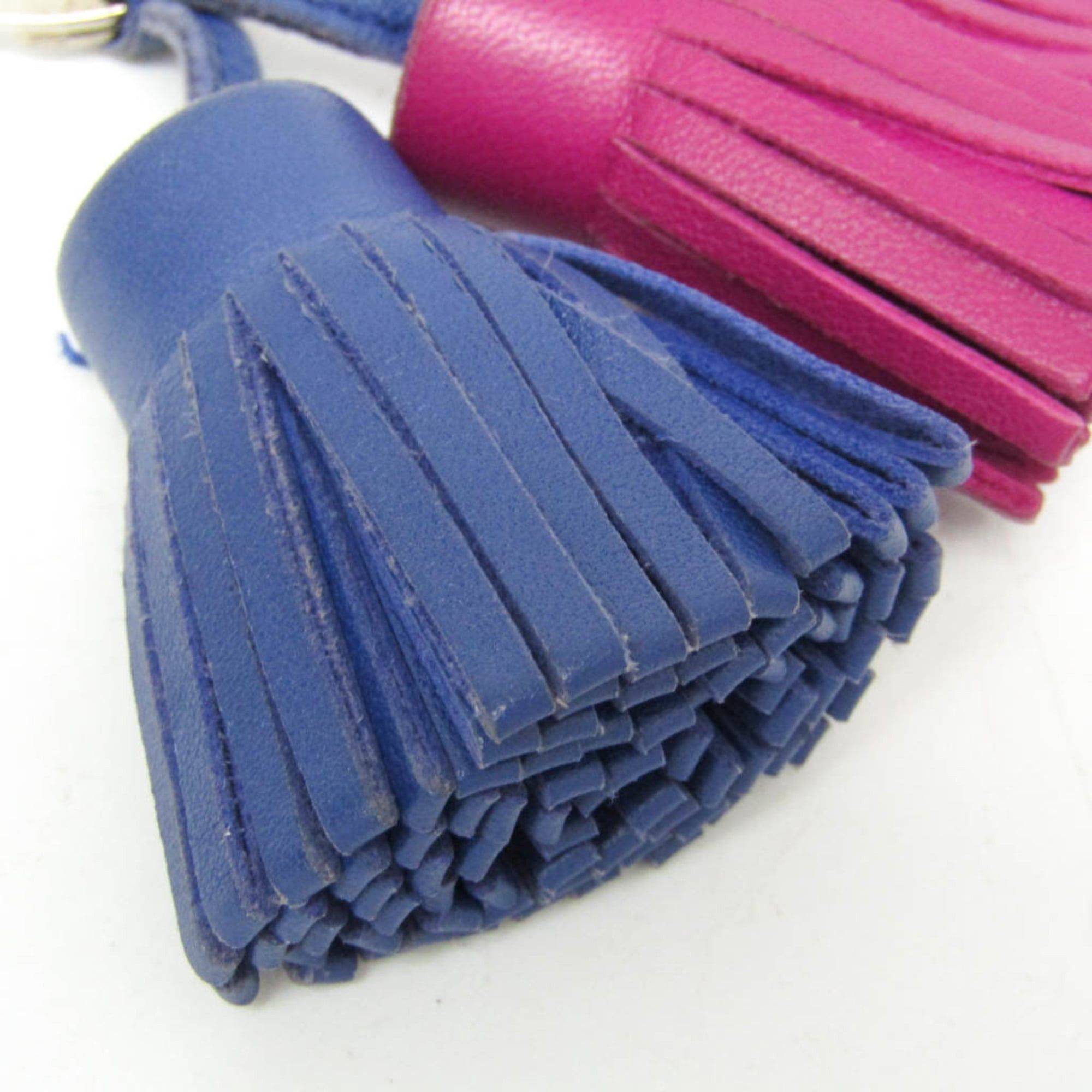 Hermes Hermes Carmen Uno Dos Keyring (Navy,Purple) Size ONE SIZE - 7 Thumbnail