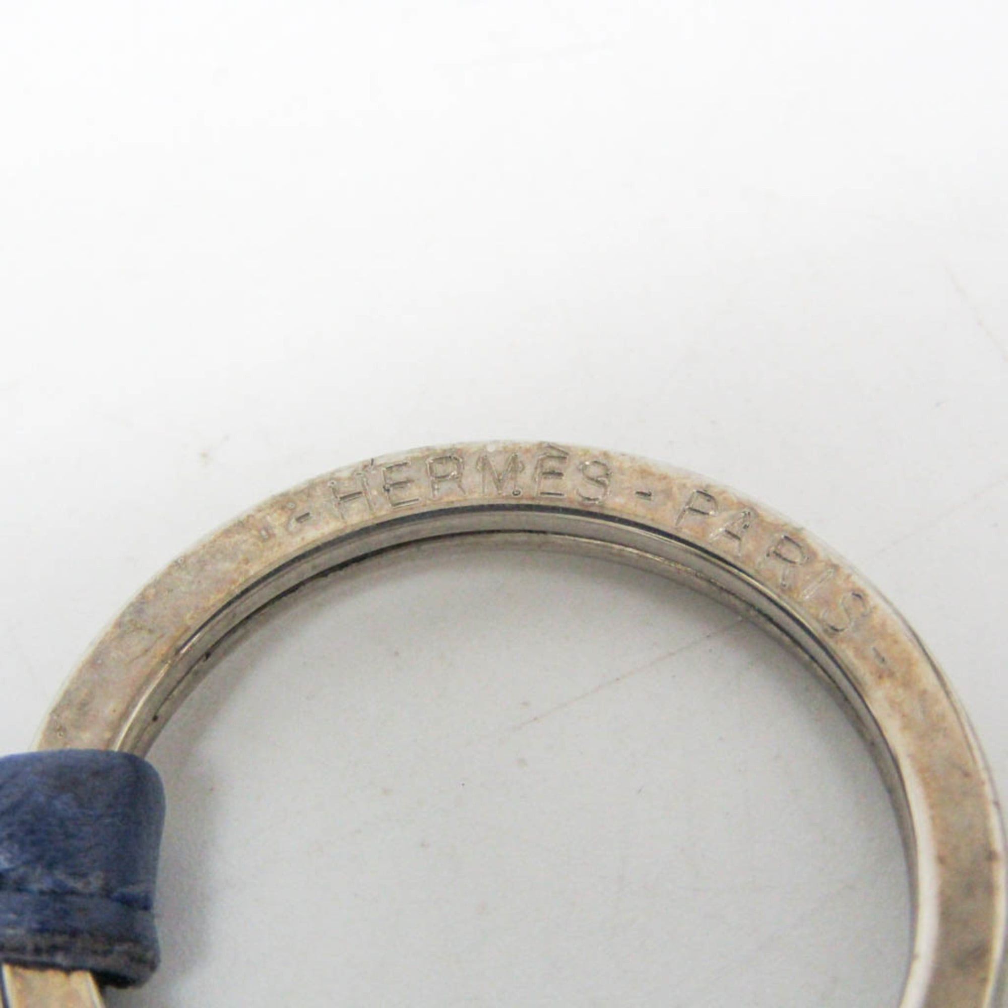 Hermes Hermes Carmen Uno Dos Keyring (Navy,Purple) Size ONE SIZE - 11 Thumbnail