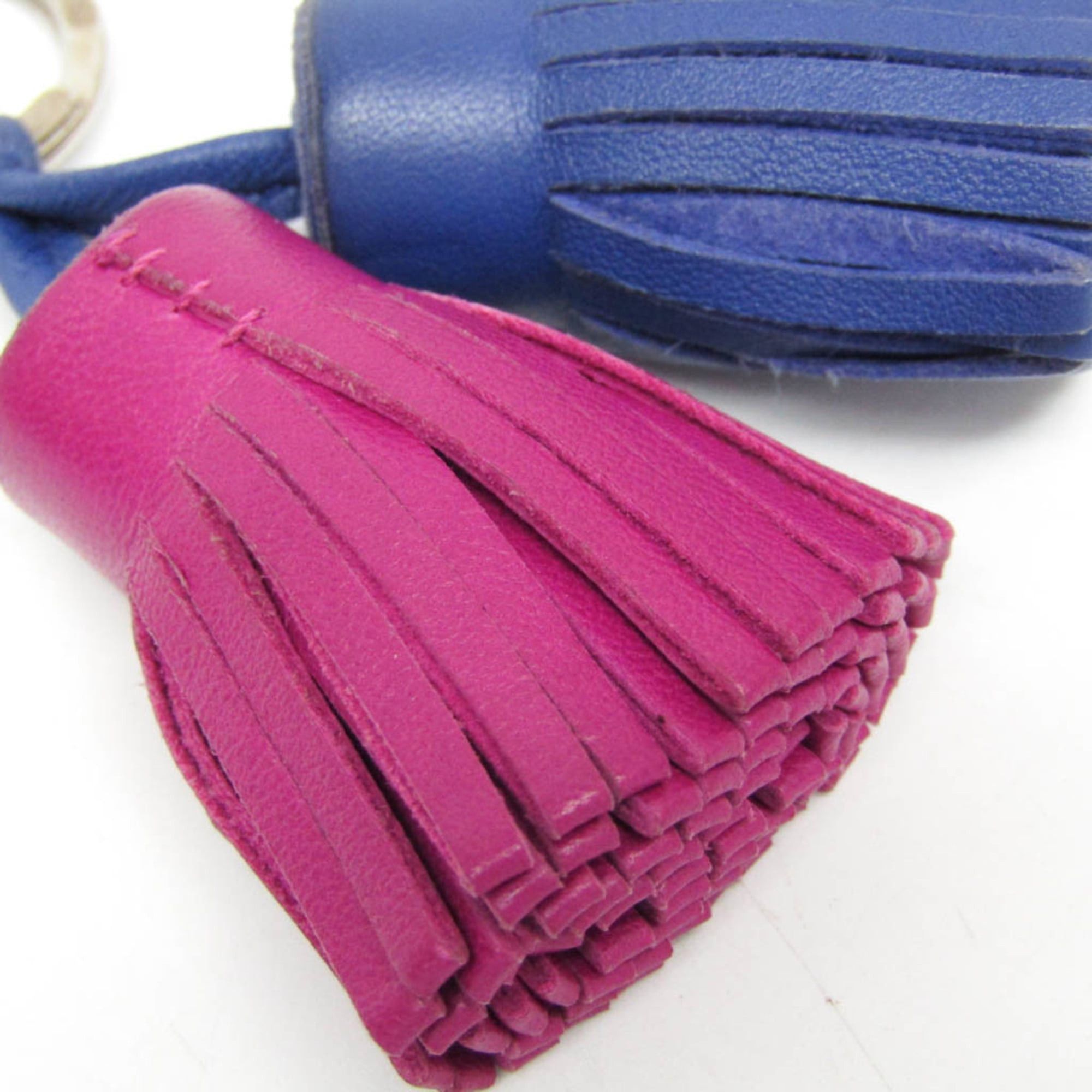 Hermes Hermes Carmen Uno Dos Keyring (Navy,Purple) Size ONE SIZE - 8 Thumbnail