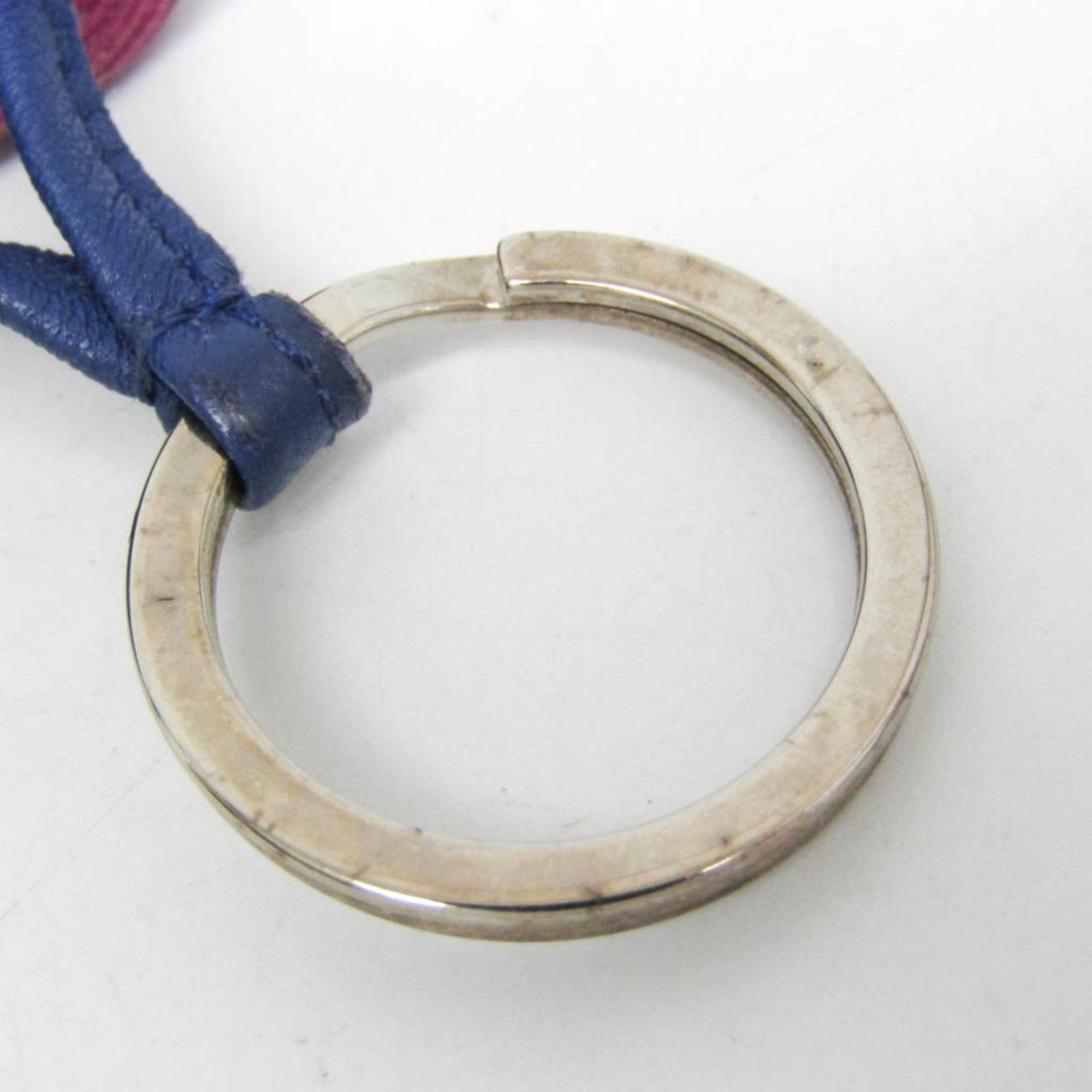 Hermes Hermes Carmen Uno Dos Keyring (Navy,Purple) Size ONE SIZE - 5 Thumbnail