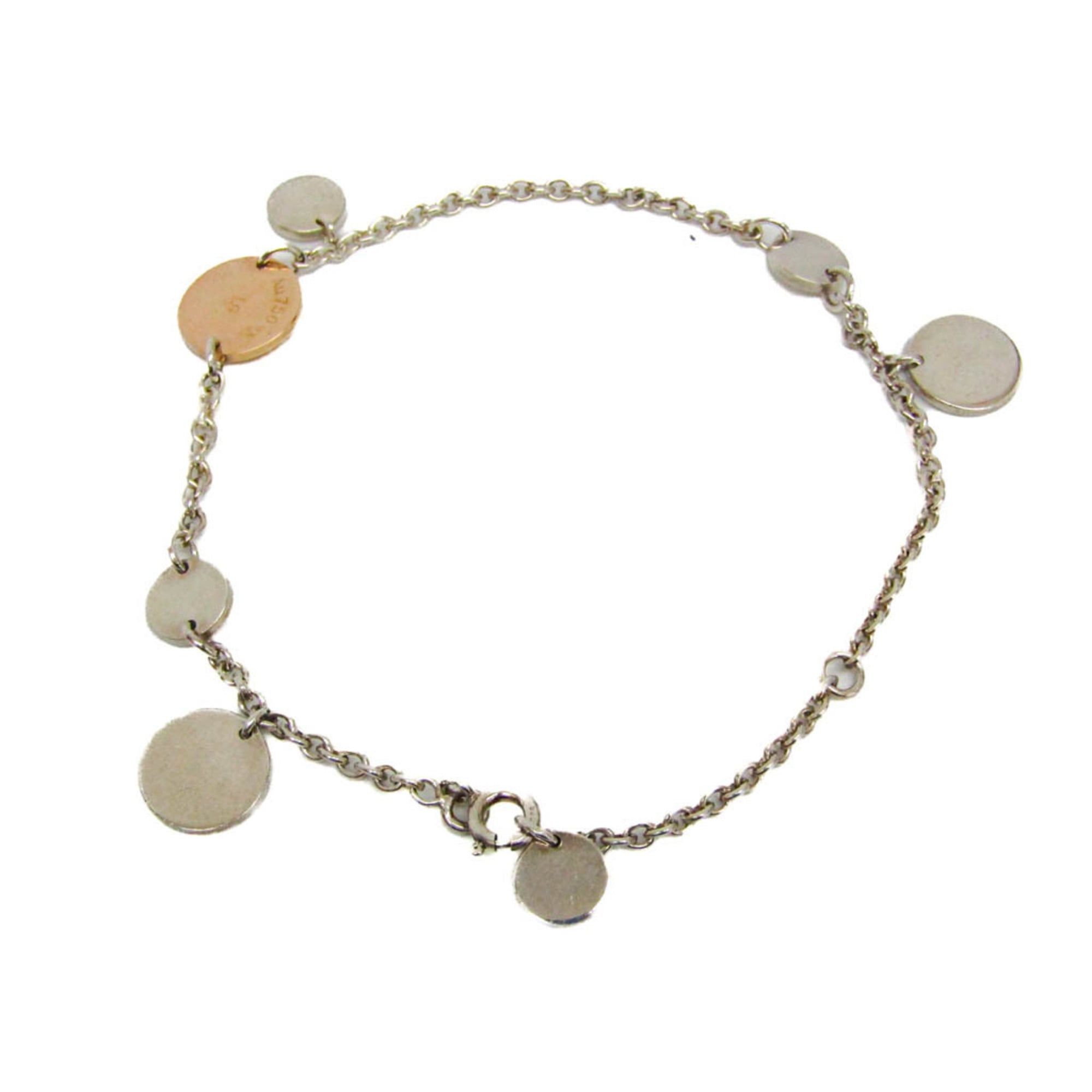 Hermes Hermes Exlibris Pink Gold (18K),Silver 925 Charm Bracelet Silver,Pink Gold Size ONE SIZE - 3 Thumbnail