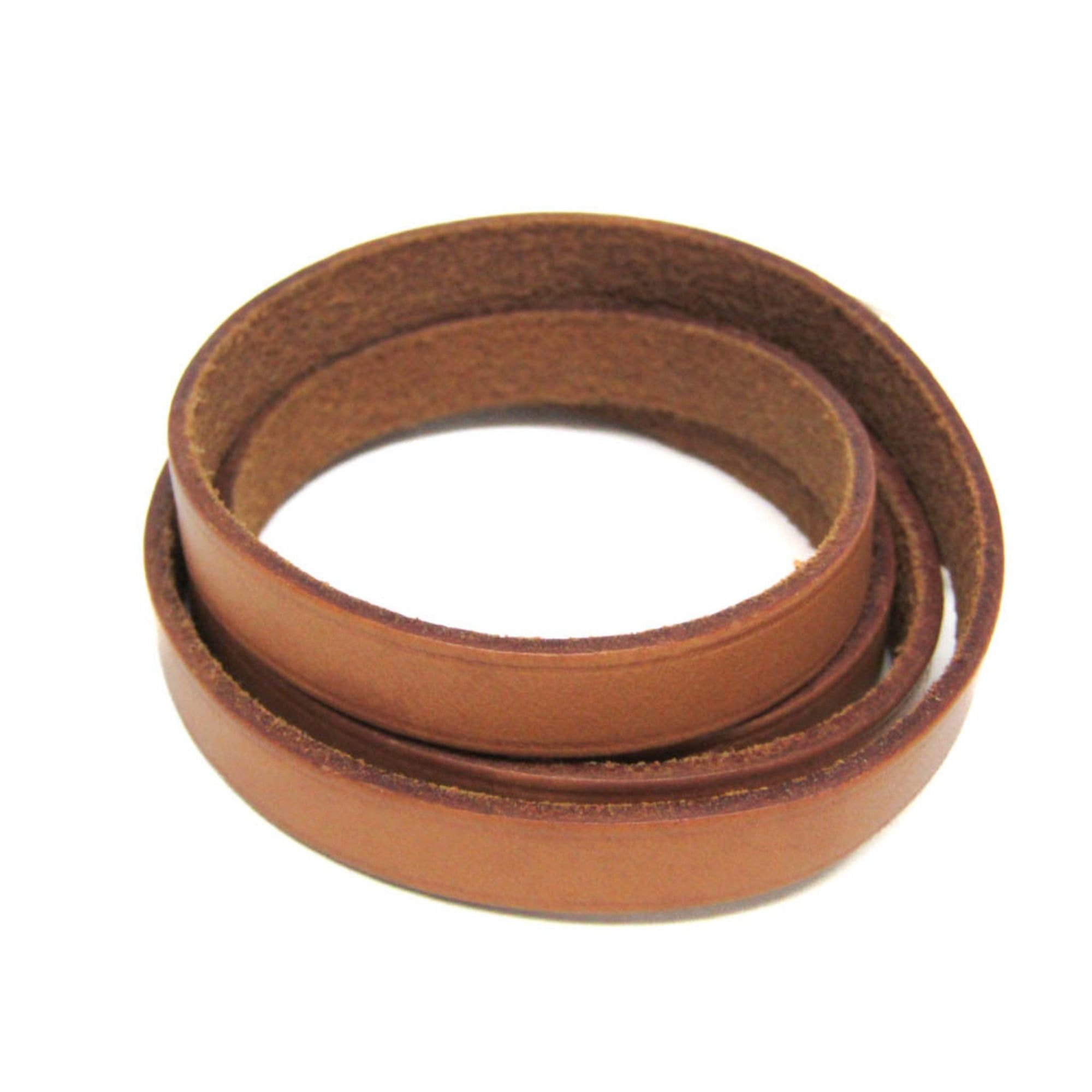 Hermes Hermes Hapi Choker Leather,Metal No Stone Bangle Silver,Black Size ONE SIZE - 3 Thumbnail