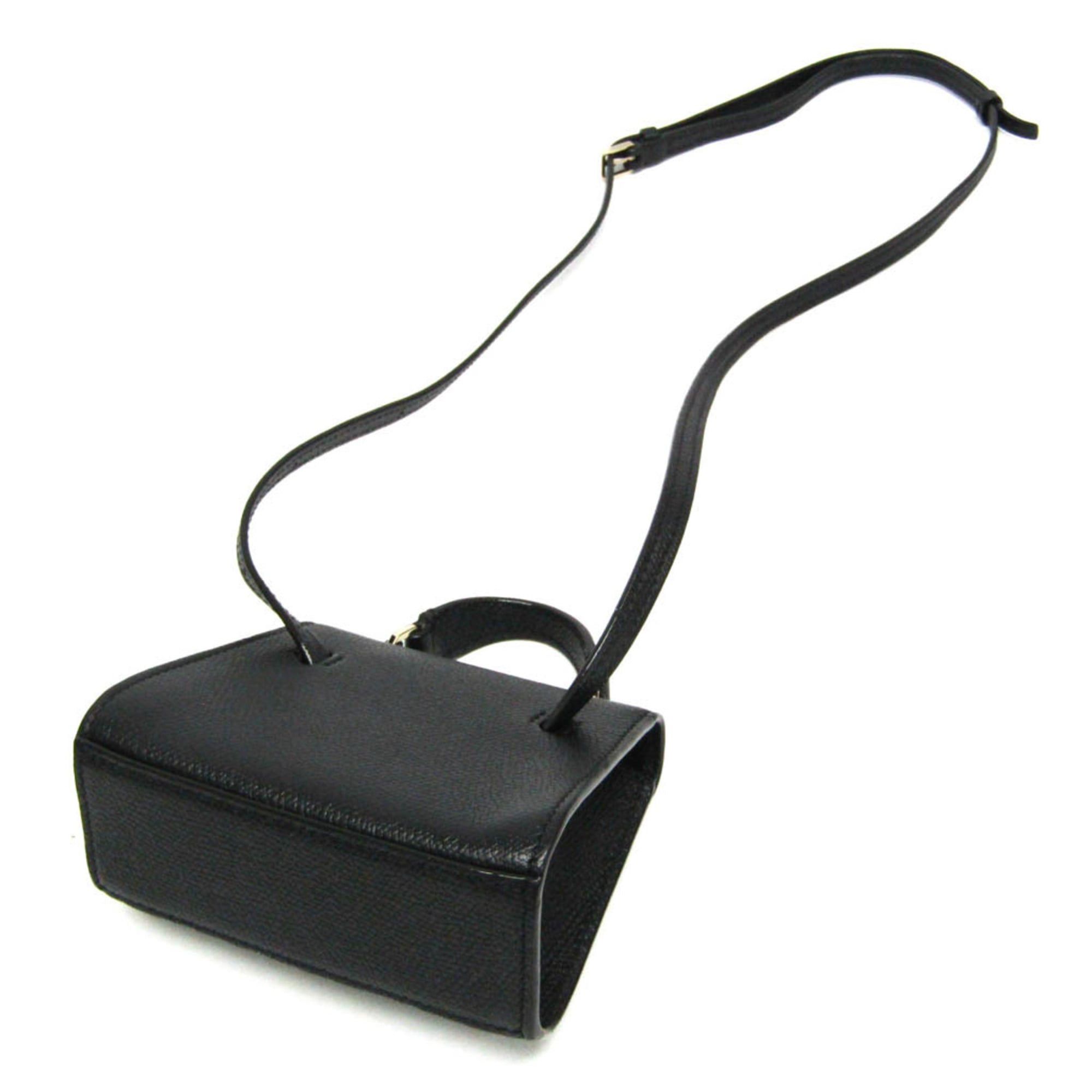 Valextra Valextra ISIDE BELT SGES0061028LOCPL99 Women's Leather Fanny Pack,Shoulder Bag Black Size ONE SIZE - 3 Thumbnail