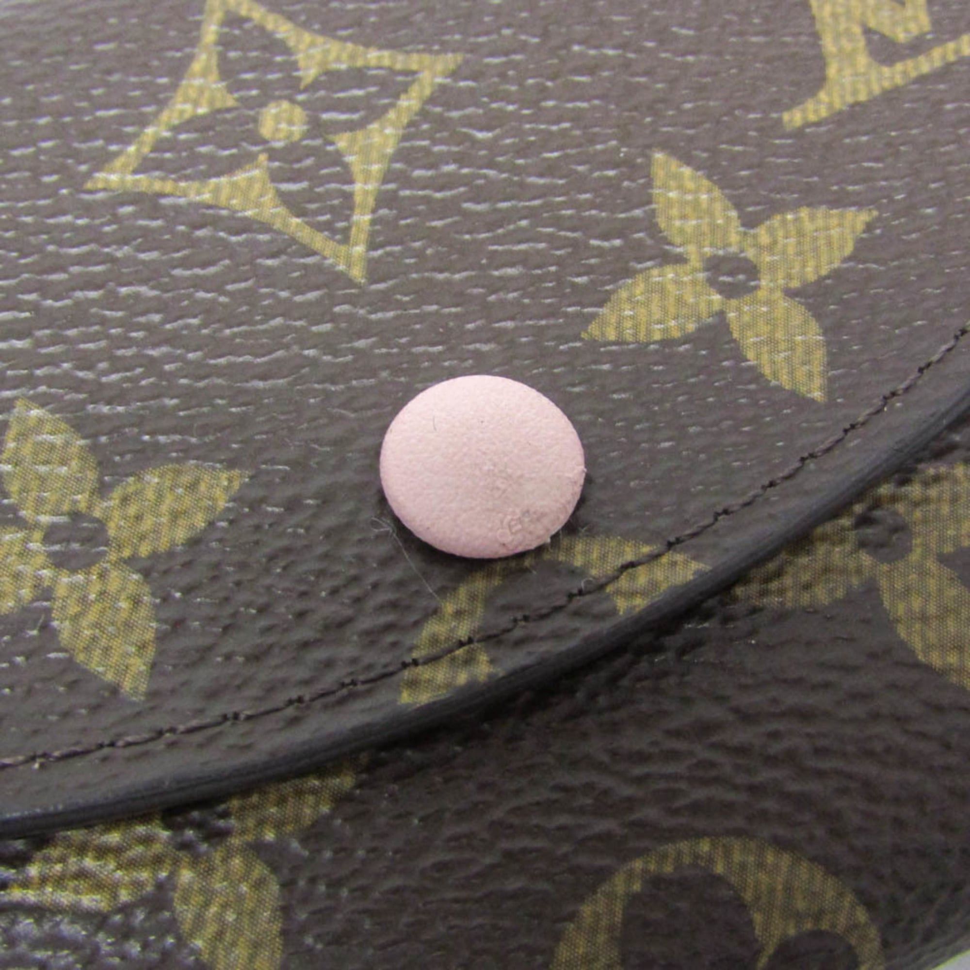Louis Vuitton Louis Vuitton Monogram Rosalie Coin Purse M62361 Women's Monogram Coin Purse/coin Case Brown,Rose Ballerine Size ONE SIZE - 7 Thumbnail