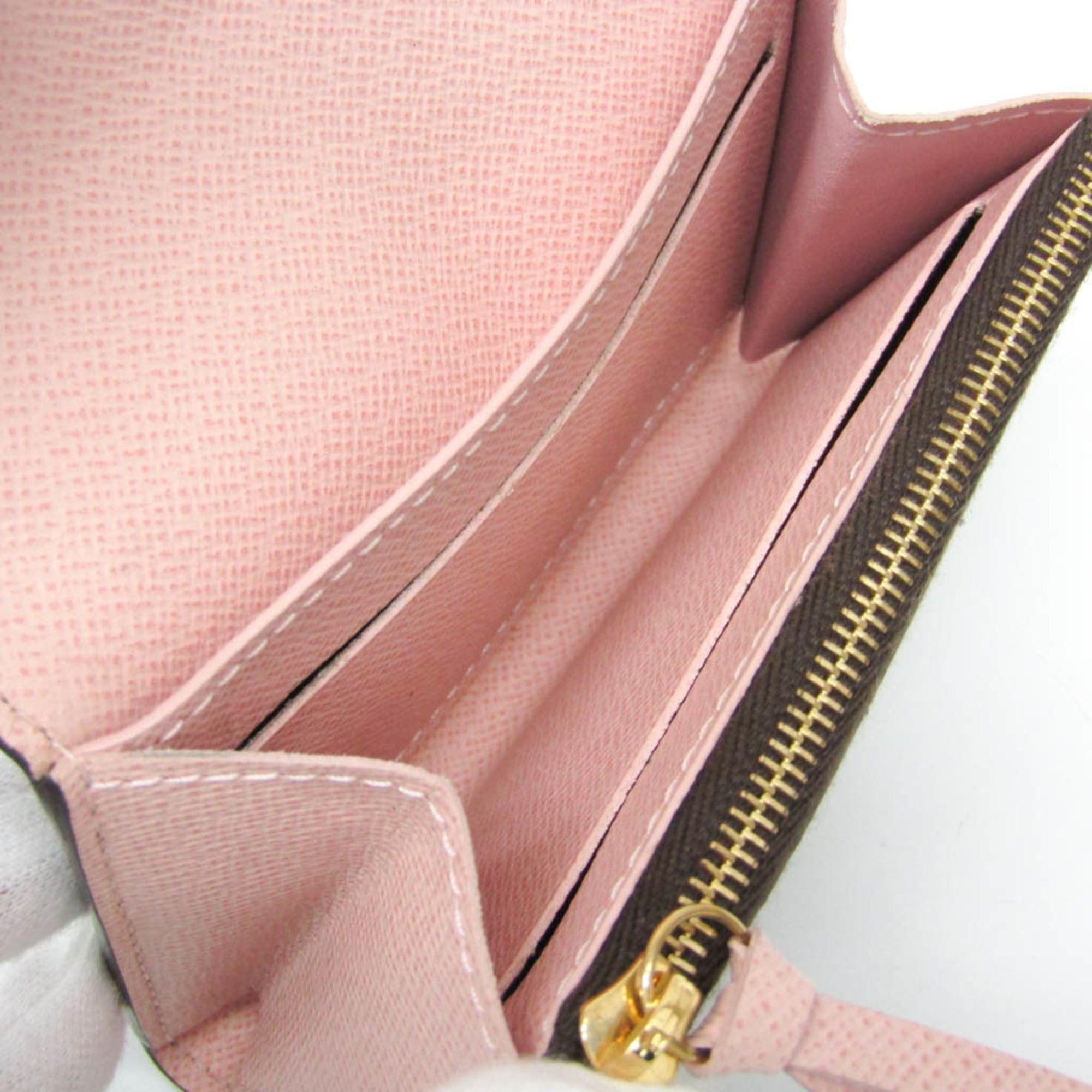 Louis Vuitton Louis Vuitton Monogram Rosalie Coin Purse M62361 Women's Monogram Coin Purse/coin Case Brown,Rose Ballerine Size ONE SIZE - 3 Thumbnail